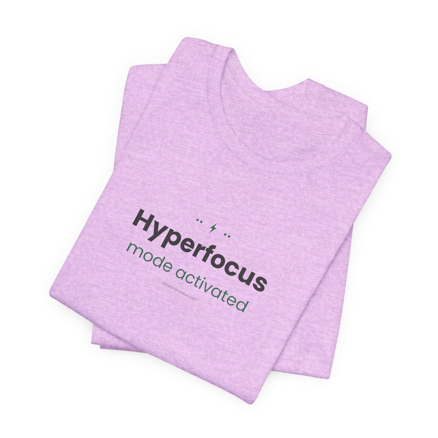 Hyperfocus Mode: Activated — Lightning Bolt Tee
