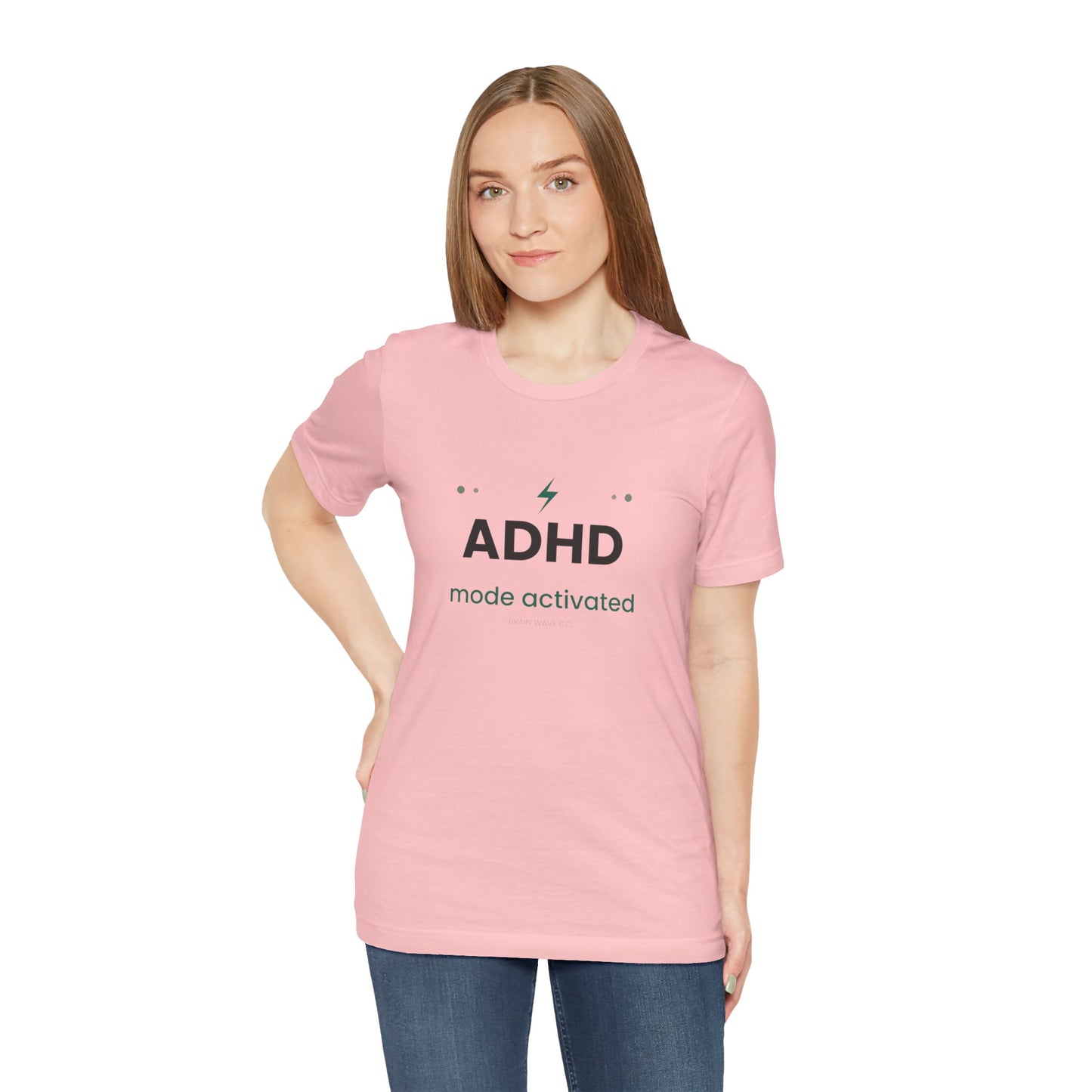 ADHD Mode Activated T-Shirt | Funny ADHD Shirt | Neurodivergent Tee | Brain Wave