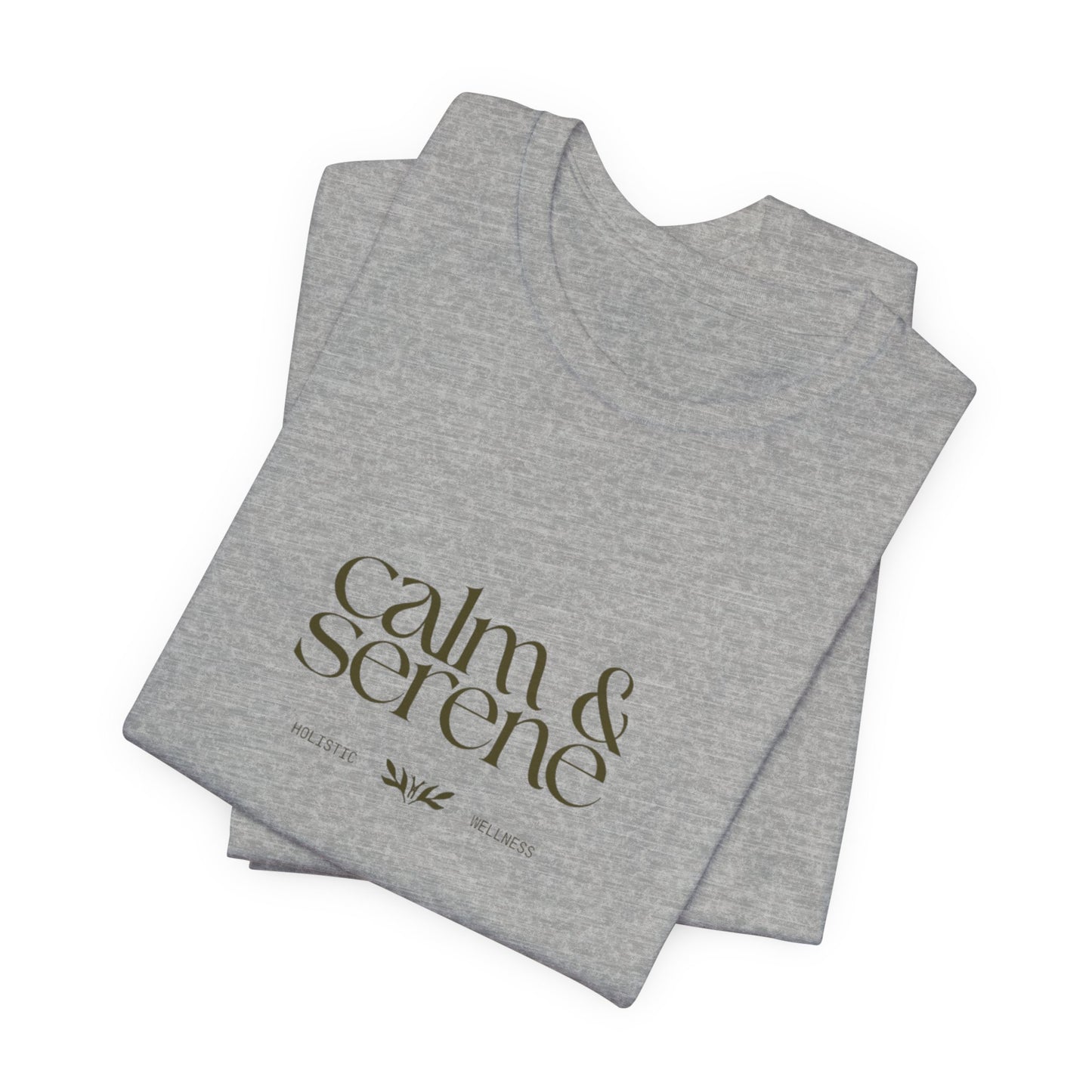 Neurodivergent Unisex T-Shirt, Calm and Serene Sensory Friendly Design