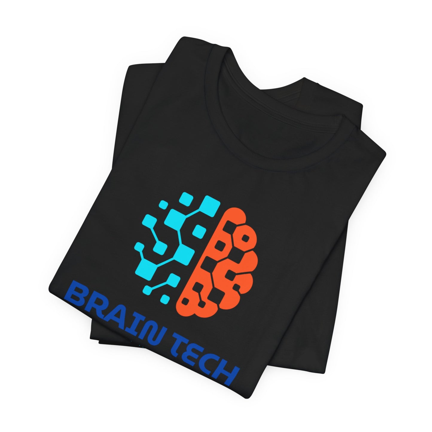 Neurodivergent Unisex T-Shirt, BrainTech AI Logo Graphic