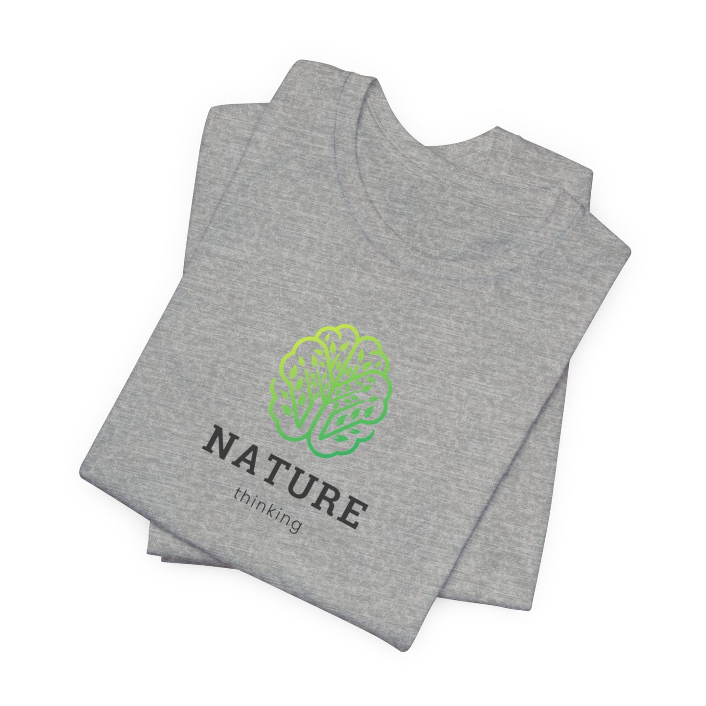 Neurodivergent Unisex T-Shirt, Nature Thinking Botanical Graphic