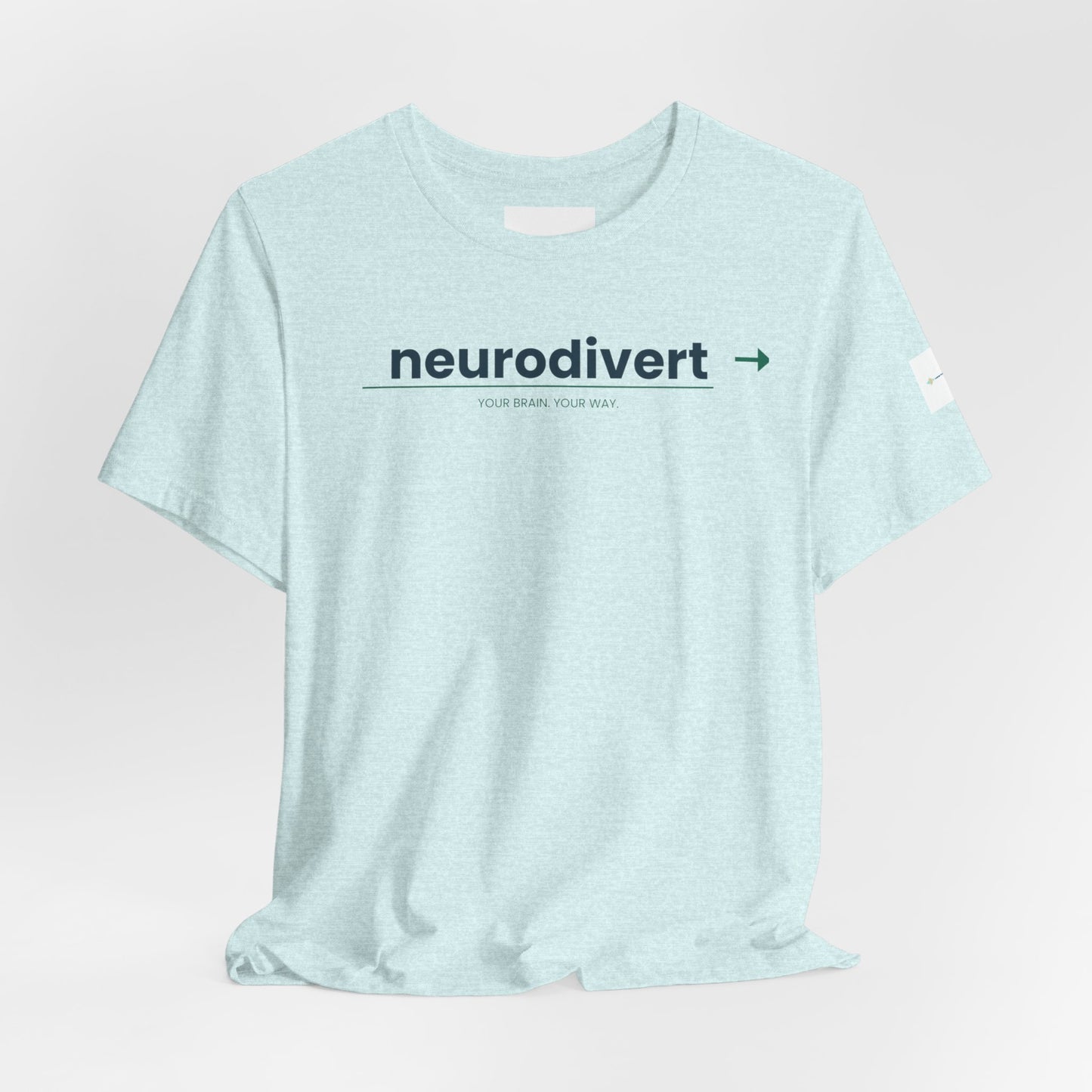 Neurodiversity Unisex T-Shirt, Neurodivert Your Brain Your Way