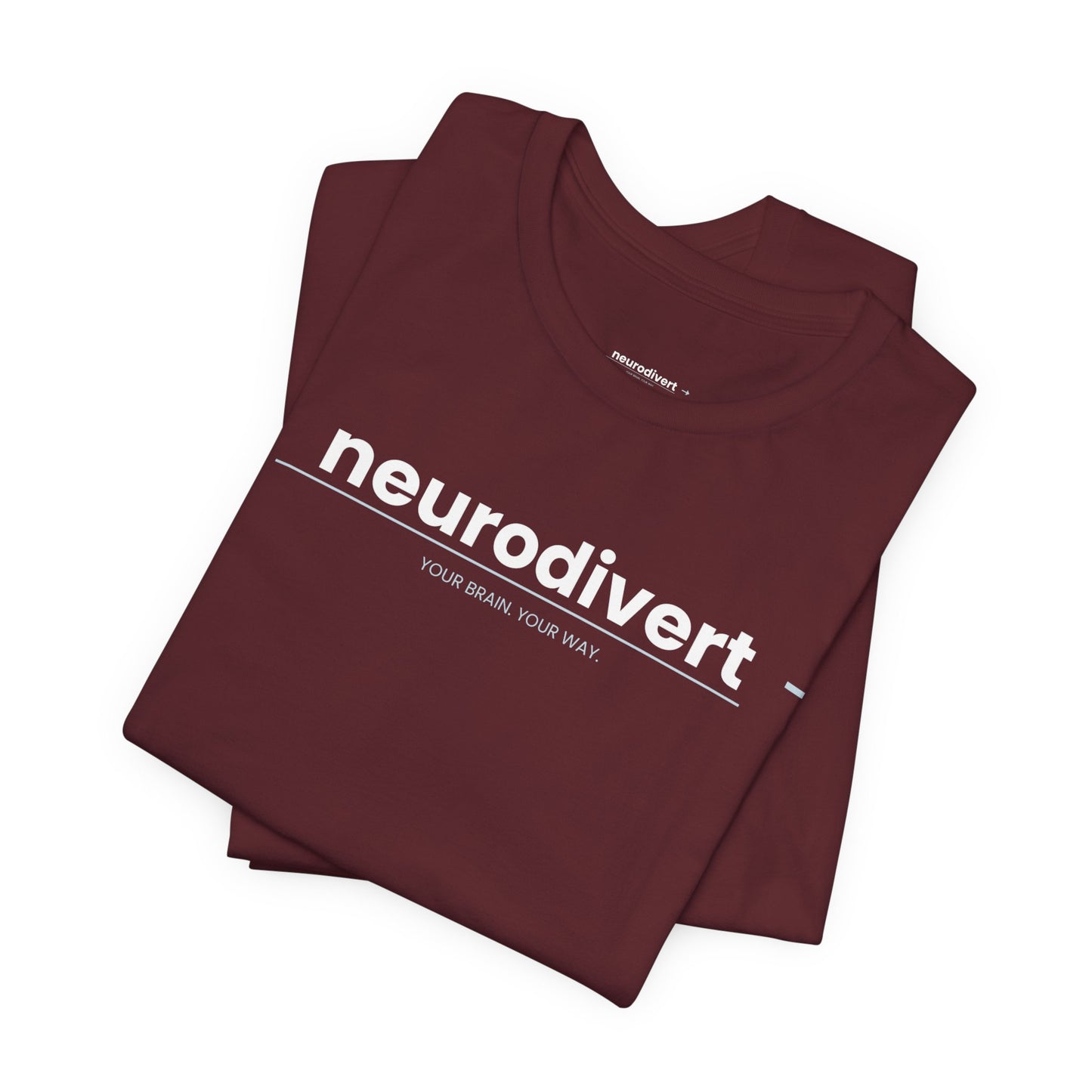 Neurodivert T-Shirt | ADHD Pride Shirt | Neurodivergent Tee | Brain Wave
