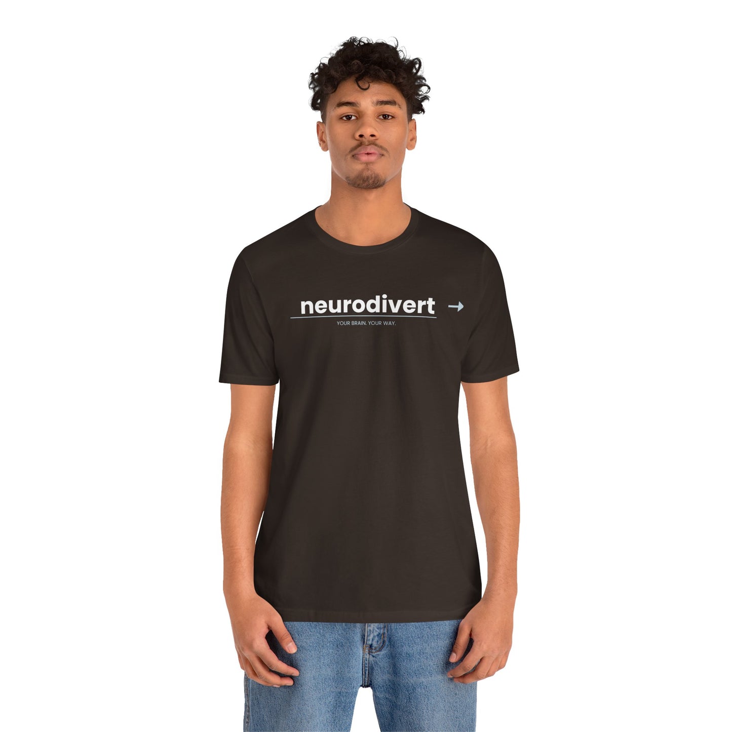 Neurodivert T-Shirt | ADHD Pride Shirt | Neurodivergent Tee | Brain Wave