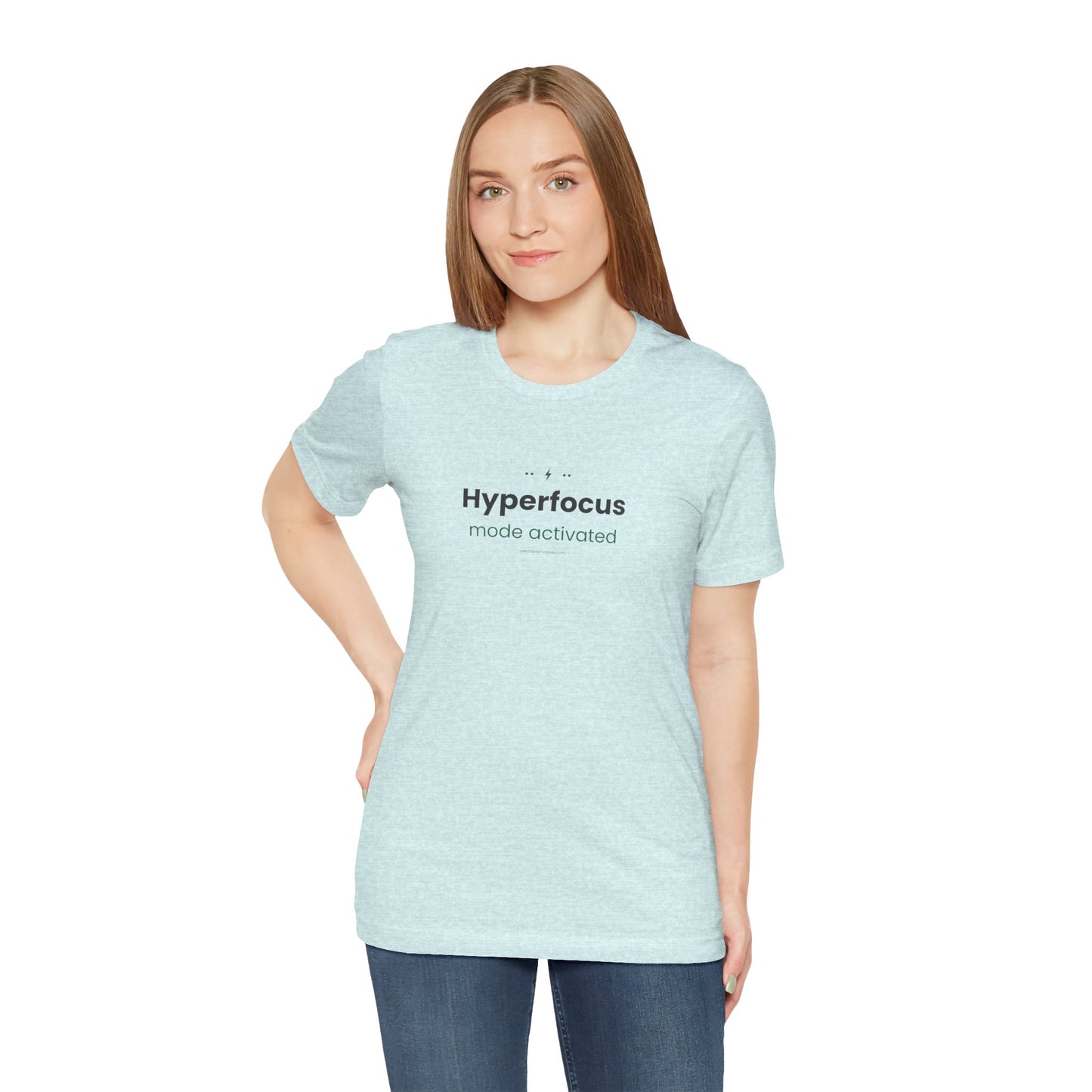 Hyperfocus Mode: Activated — Lightning Bolt Tee