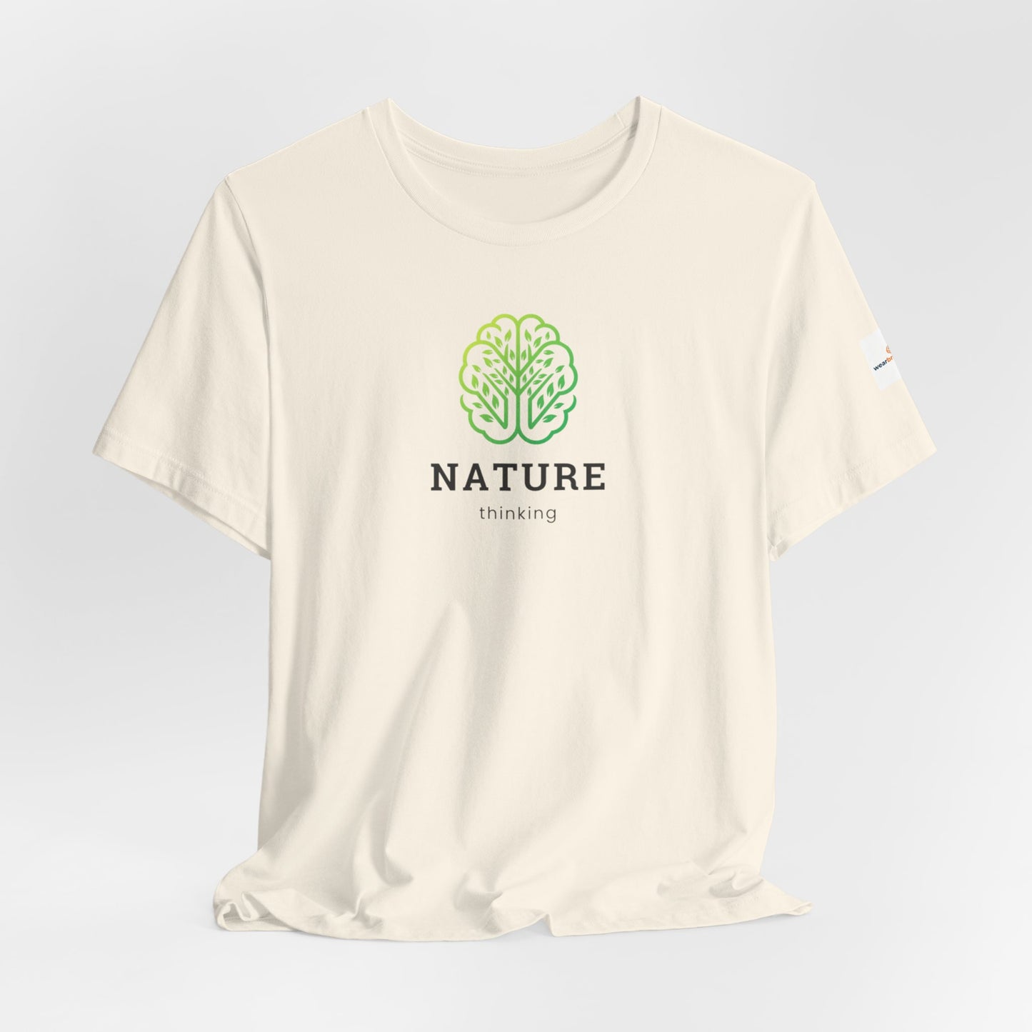 Neurodivergent Unisex T-Shirt, Nature Thinking Botanical Graphic