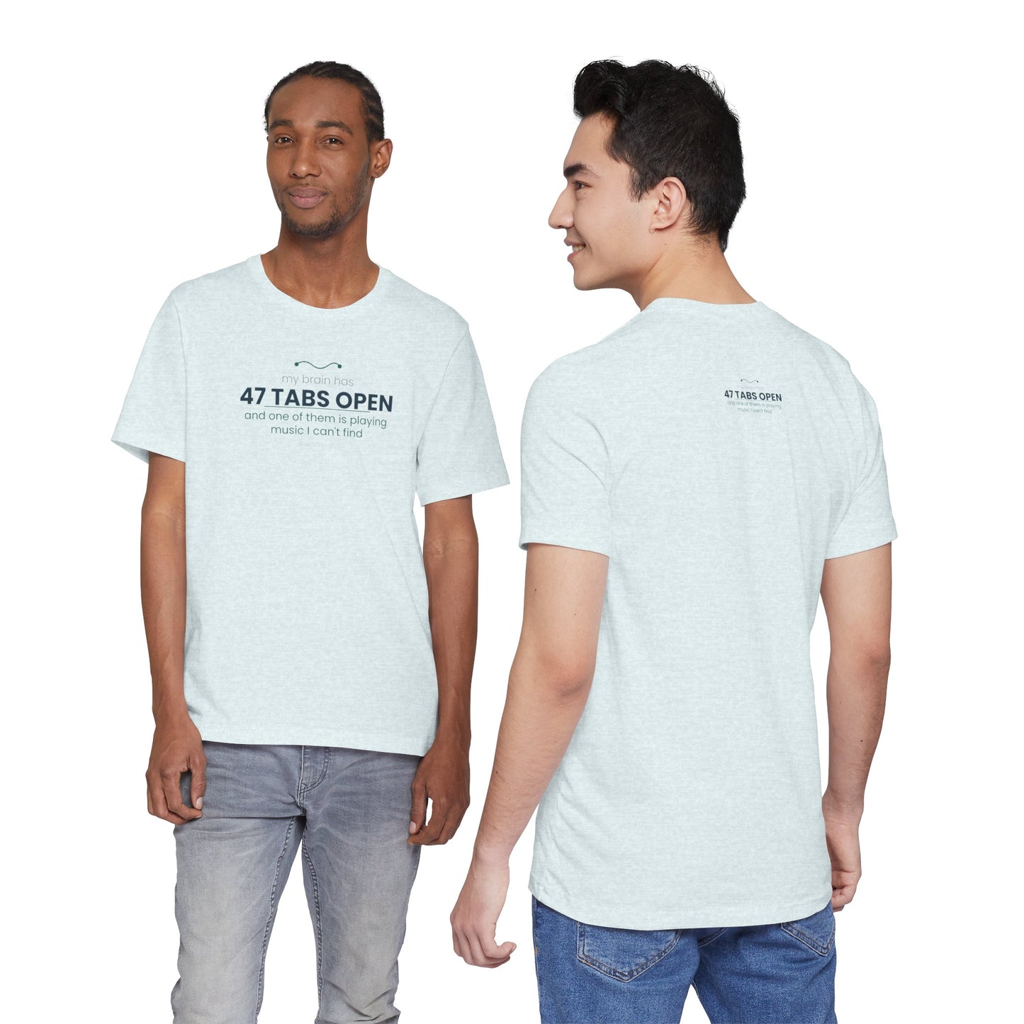 Neurospicy ADHD Graphic Tee | Funny Neurodivergent Shirt | Brain Wave