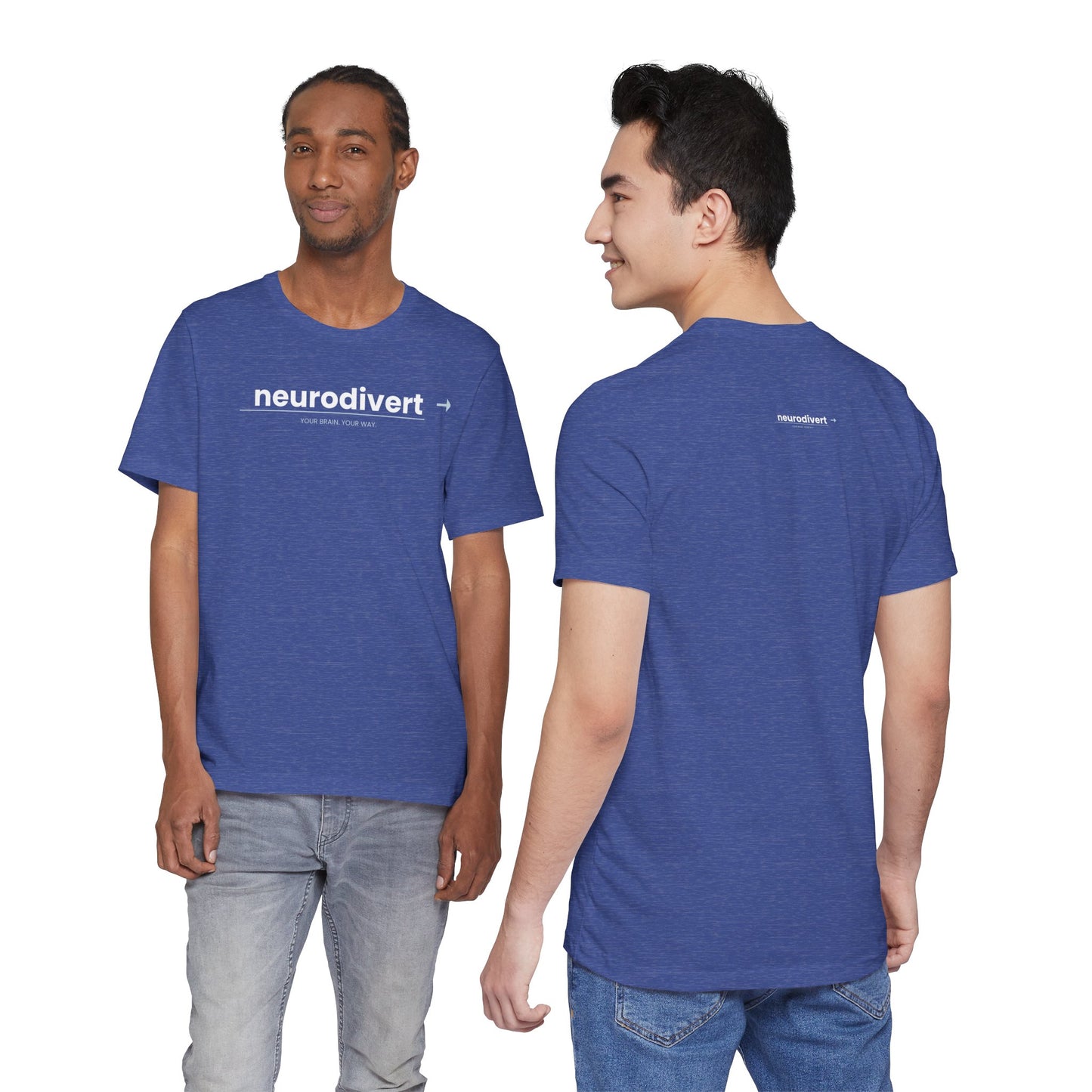 Neurodivert T-Shirt | ADHD Pride Shirt | Neurodivergent Tee | Brain Wave