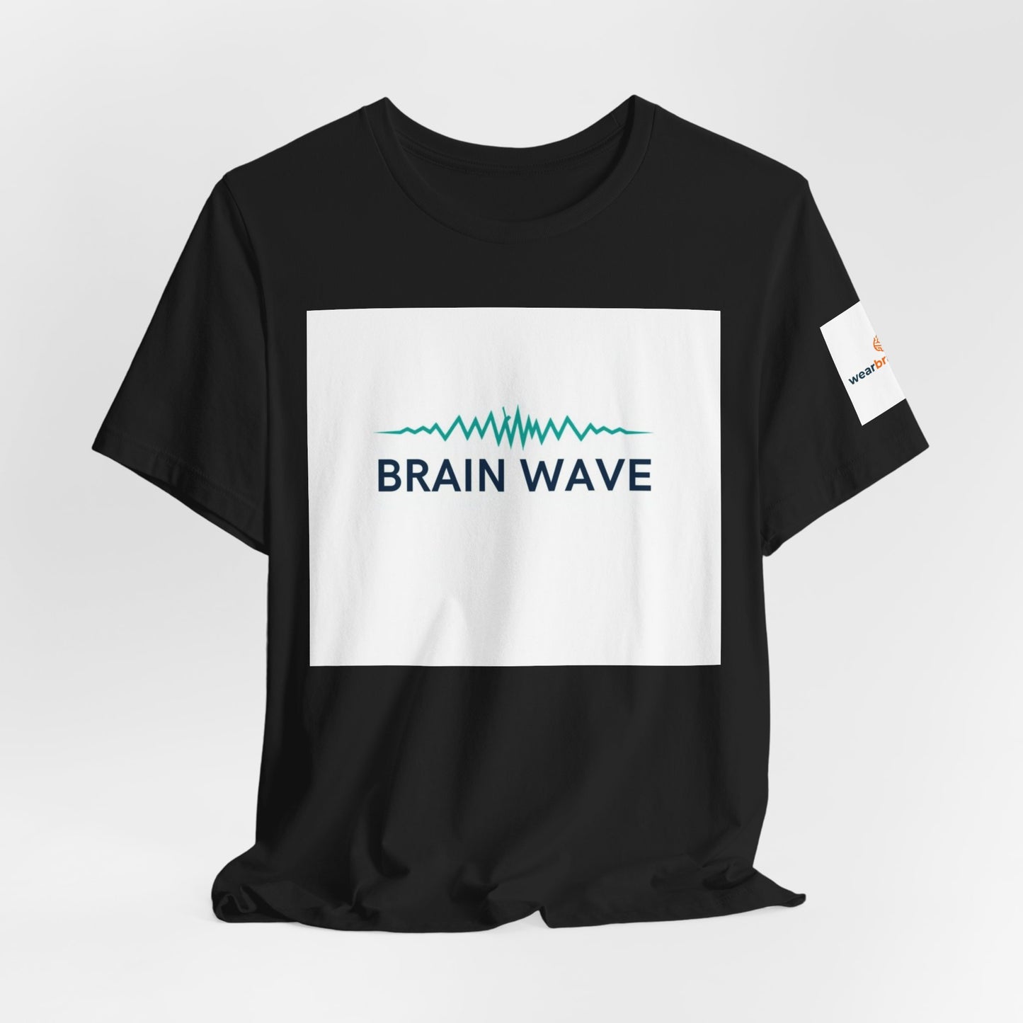 ADHD Unisex T-Shirt, Brain Wave Brain Noise Graphic Design