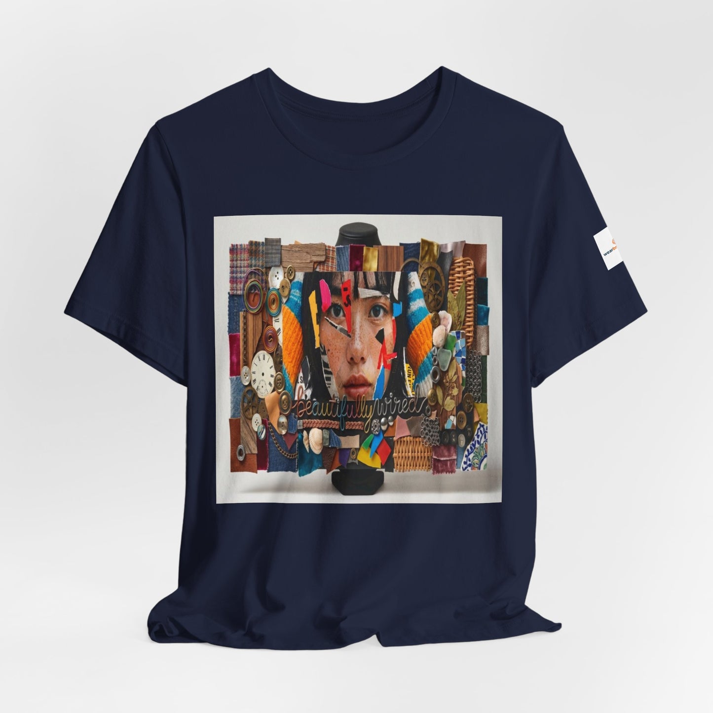 Neurodivergent Unisex T-Shirt, Beautifully Wired ADHD Affirmation