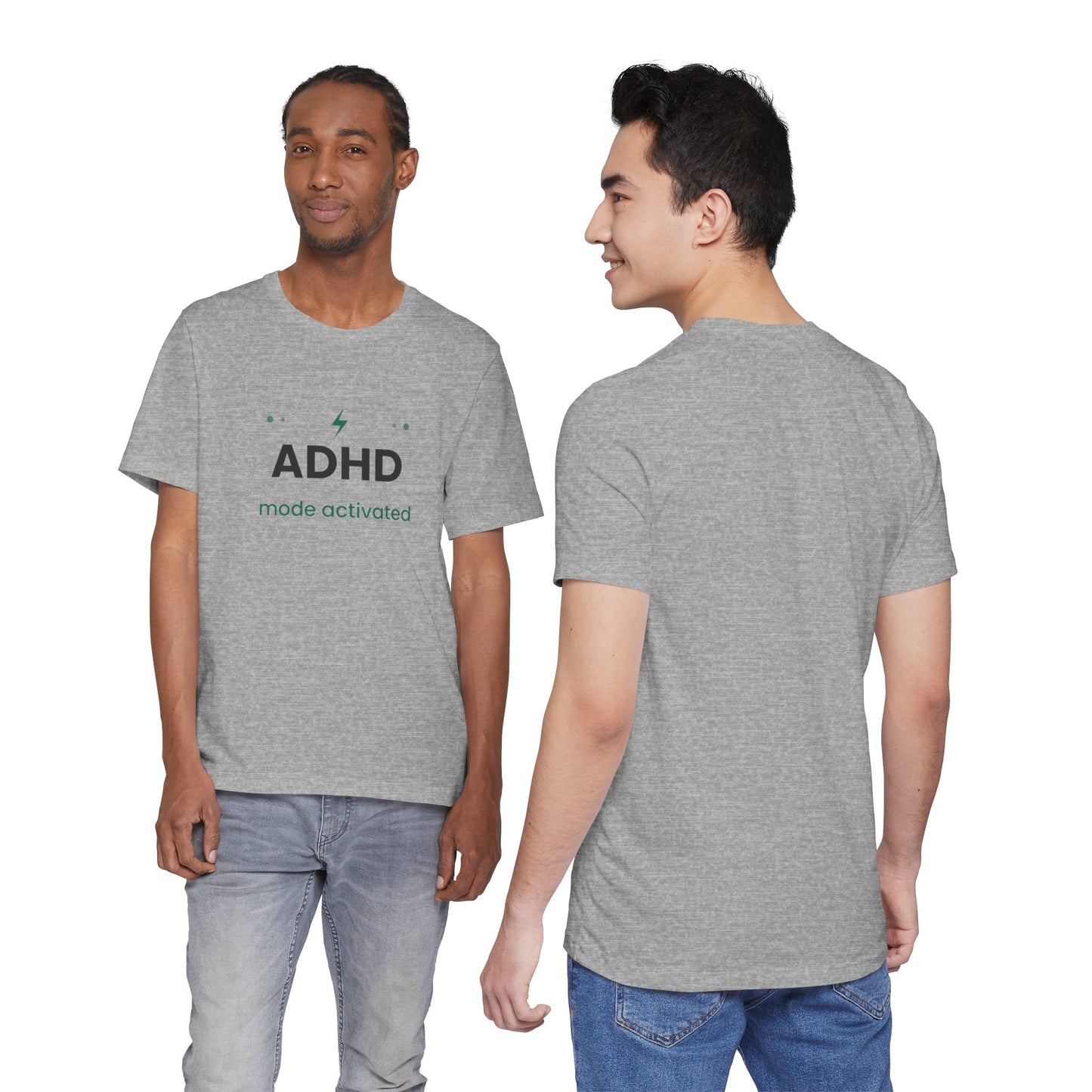 ADHD Mode Activated T-Shirt | Funny ADHD Shirt | Neurodivergent Tee | Brain Wave