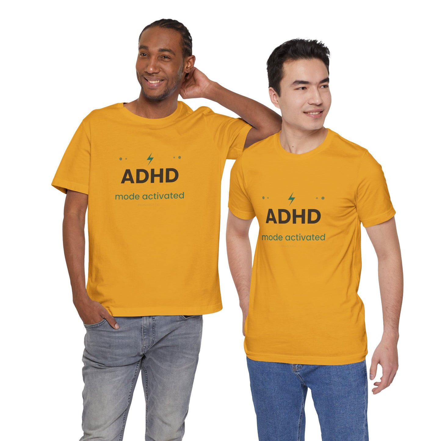 ADHD Mode Activated T-Shirt | Funny ADHD Shirt | Neurodivergent Tee | Brain Wave