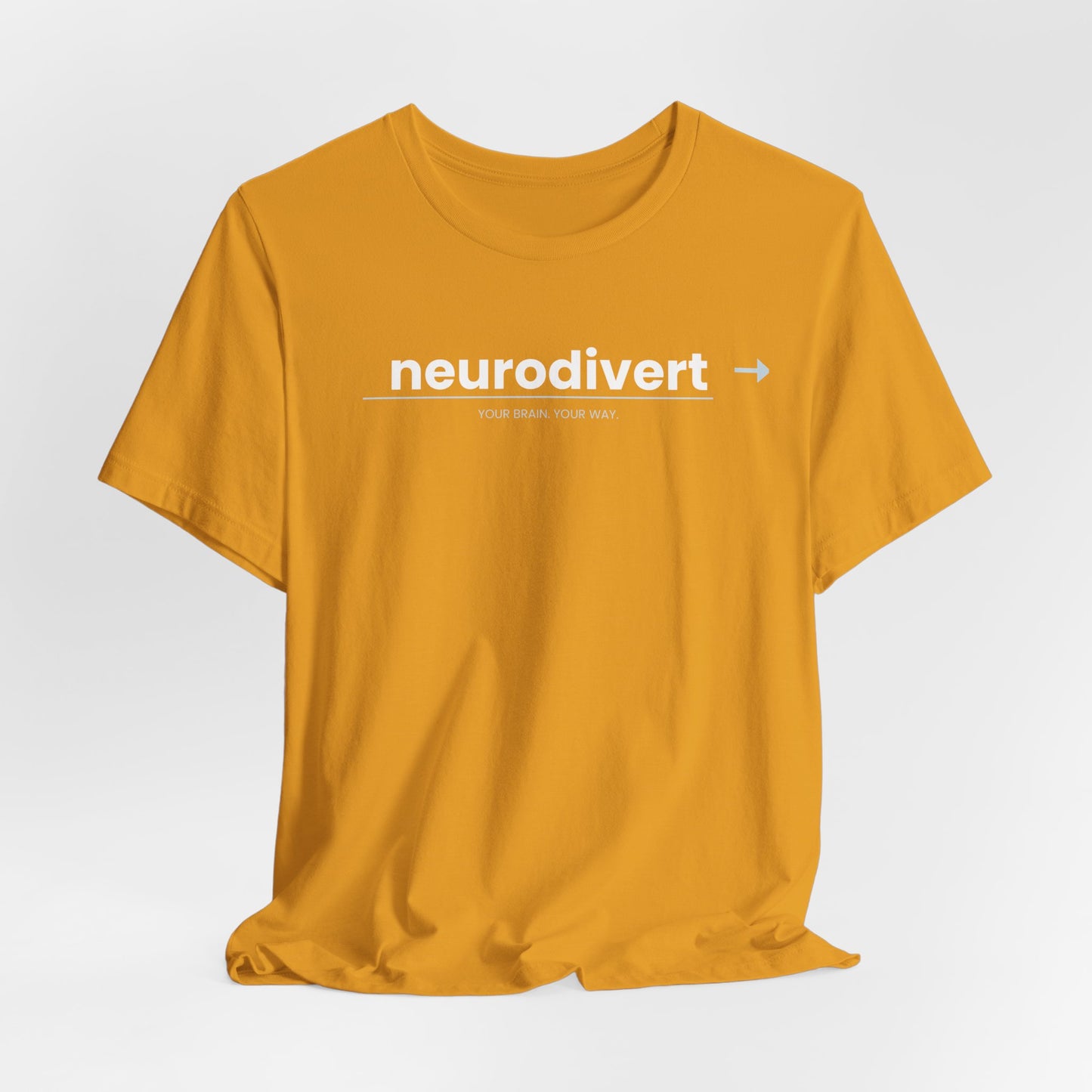 Neurodivert T-Shirt | ADHD Pride Shirt | Neurodivergent Tee | Brain Wave