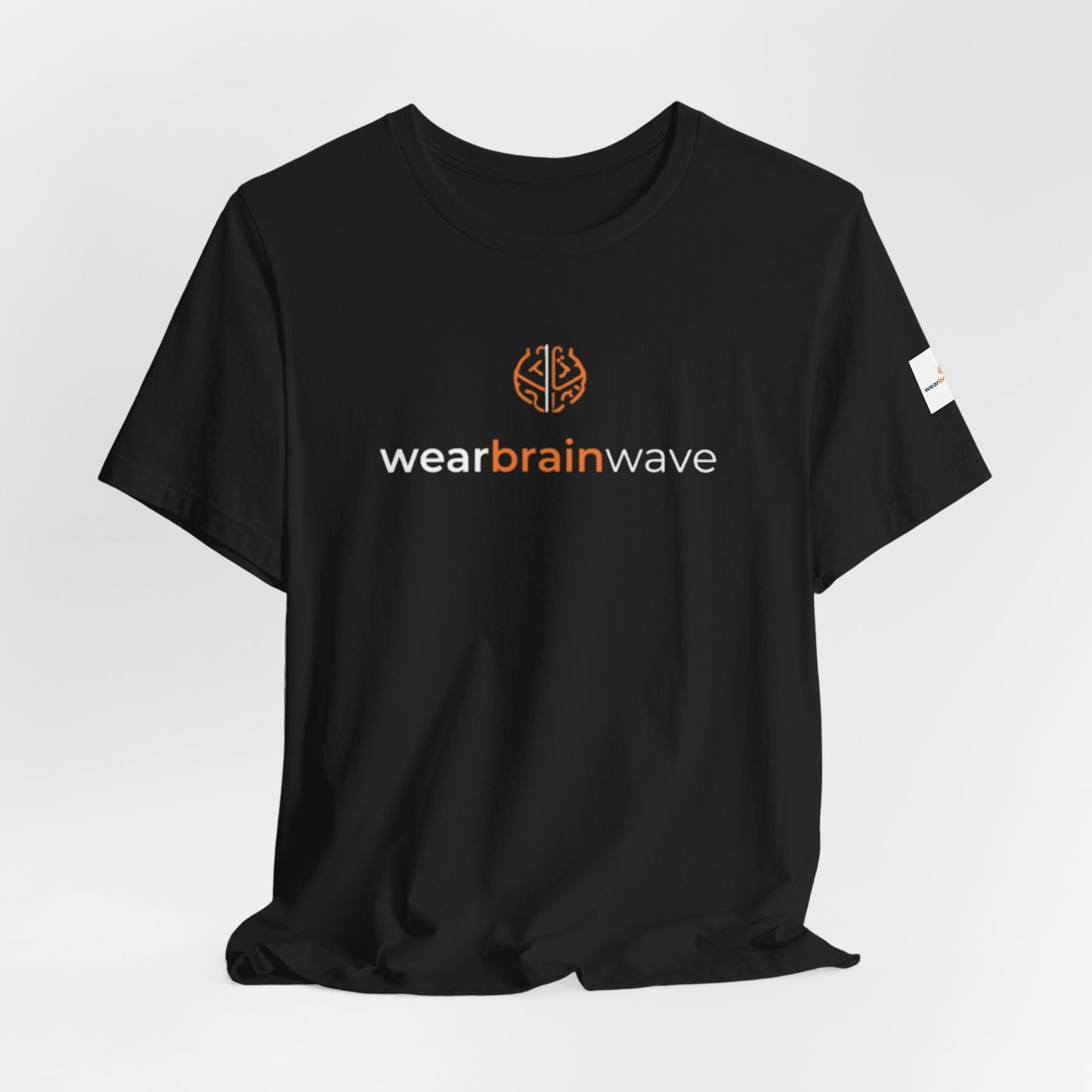 Neurodivergent Unisex T-Shirt, Modern Brainwave Logo Graphic
