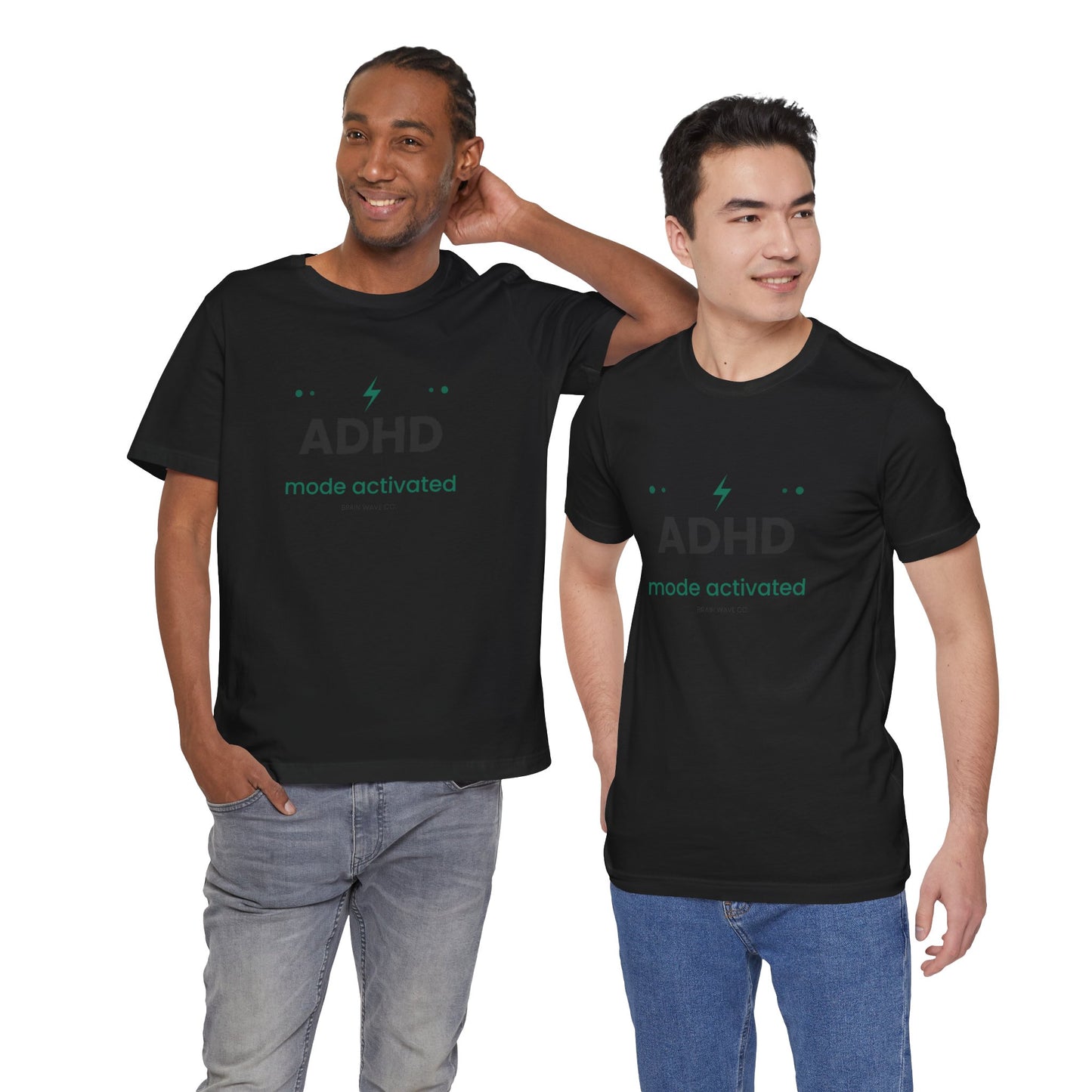 ADHD Mode Activated T-Shirt | Funny ADHD Shirt | Neurodivergent Tee | Brain Wave