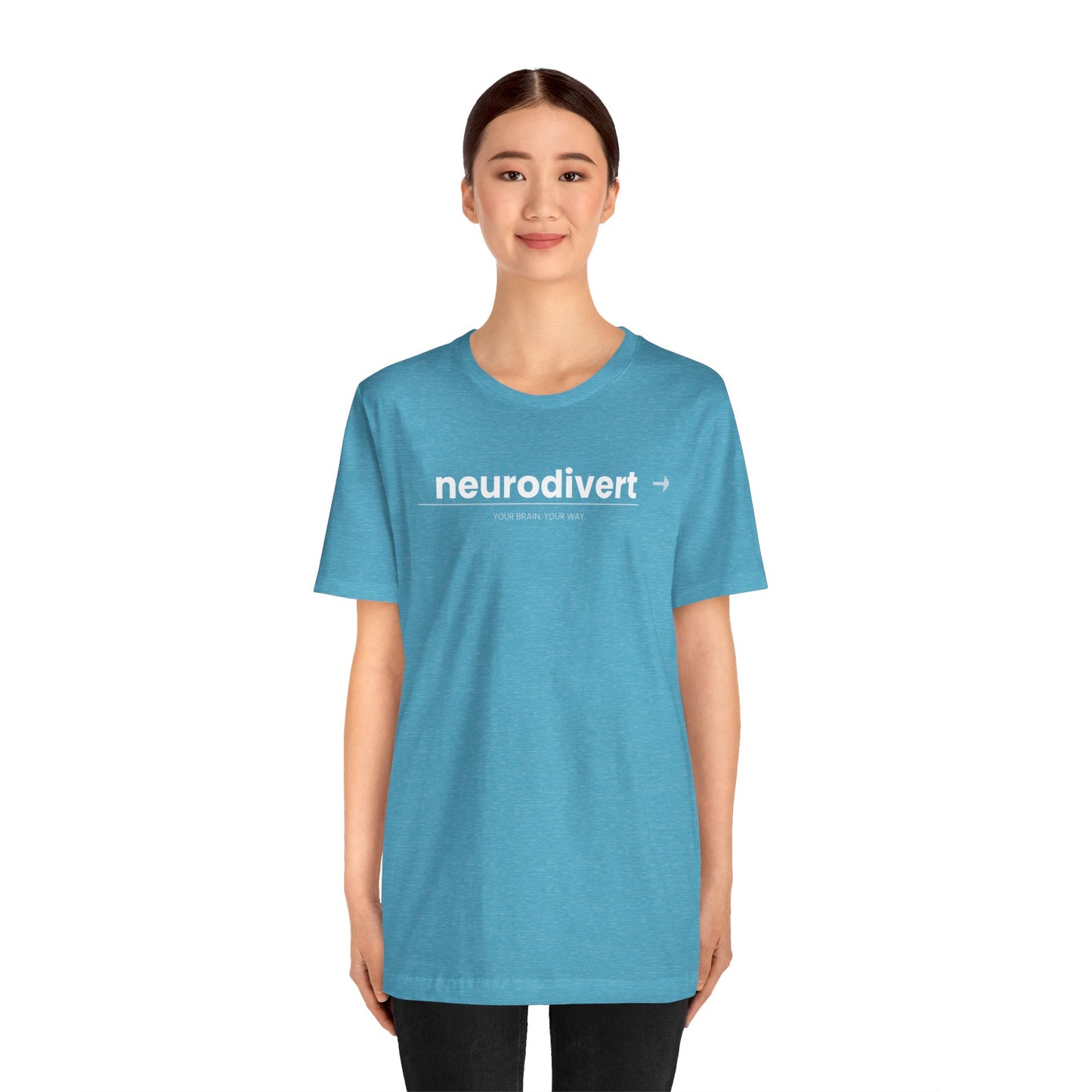 Neurodivert T-Shirt | ADHD Pride Shirt | Neurodivergent Tee | Brain Wave