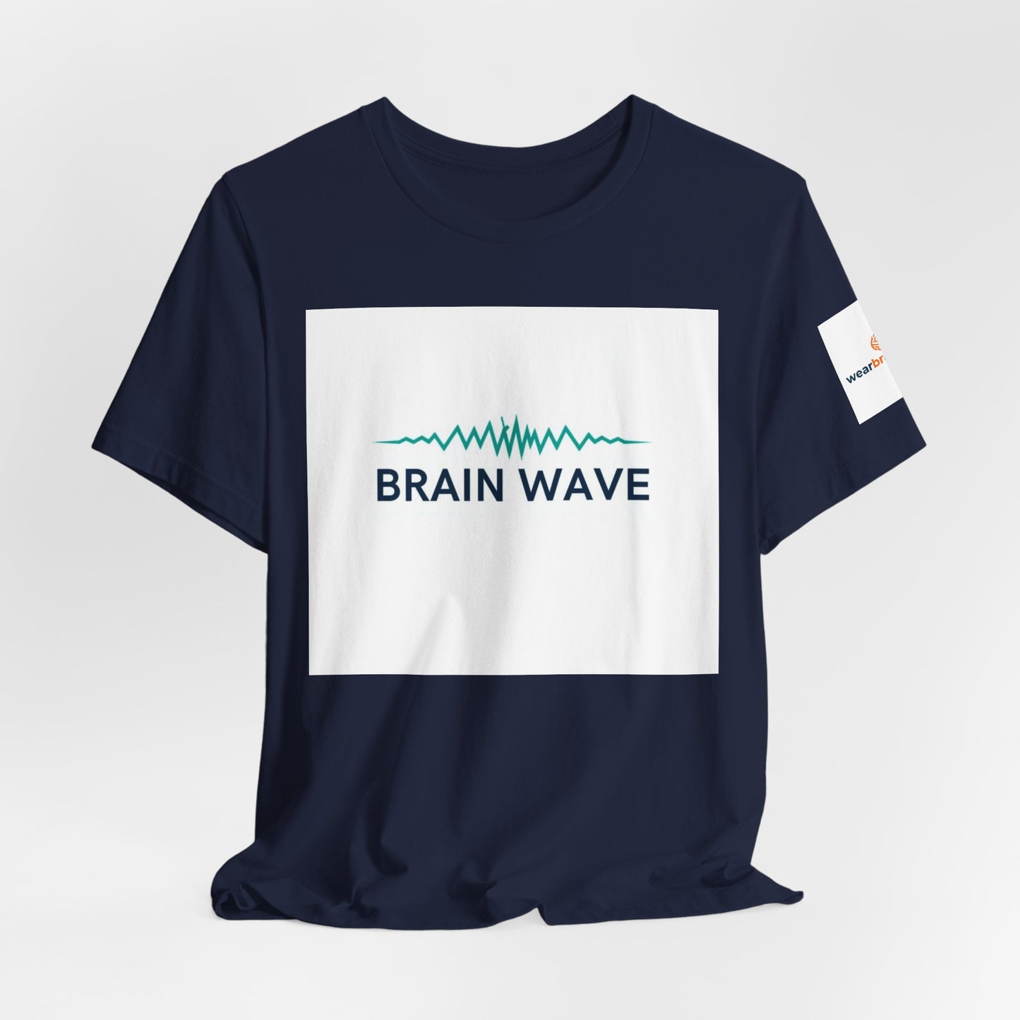 ADHD Unisex T-Shirt, Brain Wave Brain Noise Graphic Design