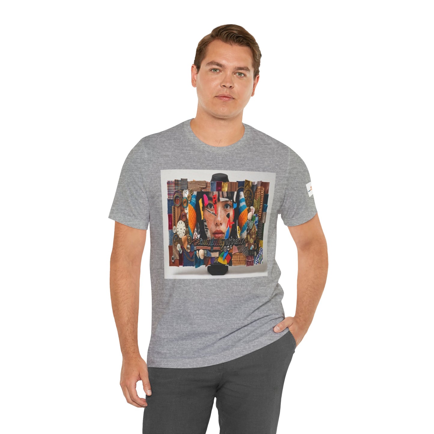 Neurodivergent Unisex T-Shirt, Beautifully Wired ADHD Affirmation