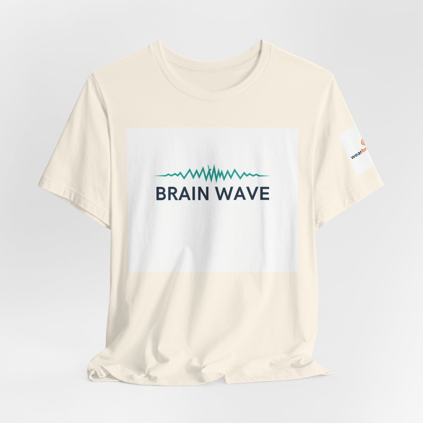ADHD Unisex T-Shirt, Brain Wave Brain Noise Graphic Design