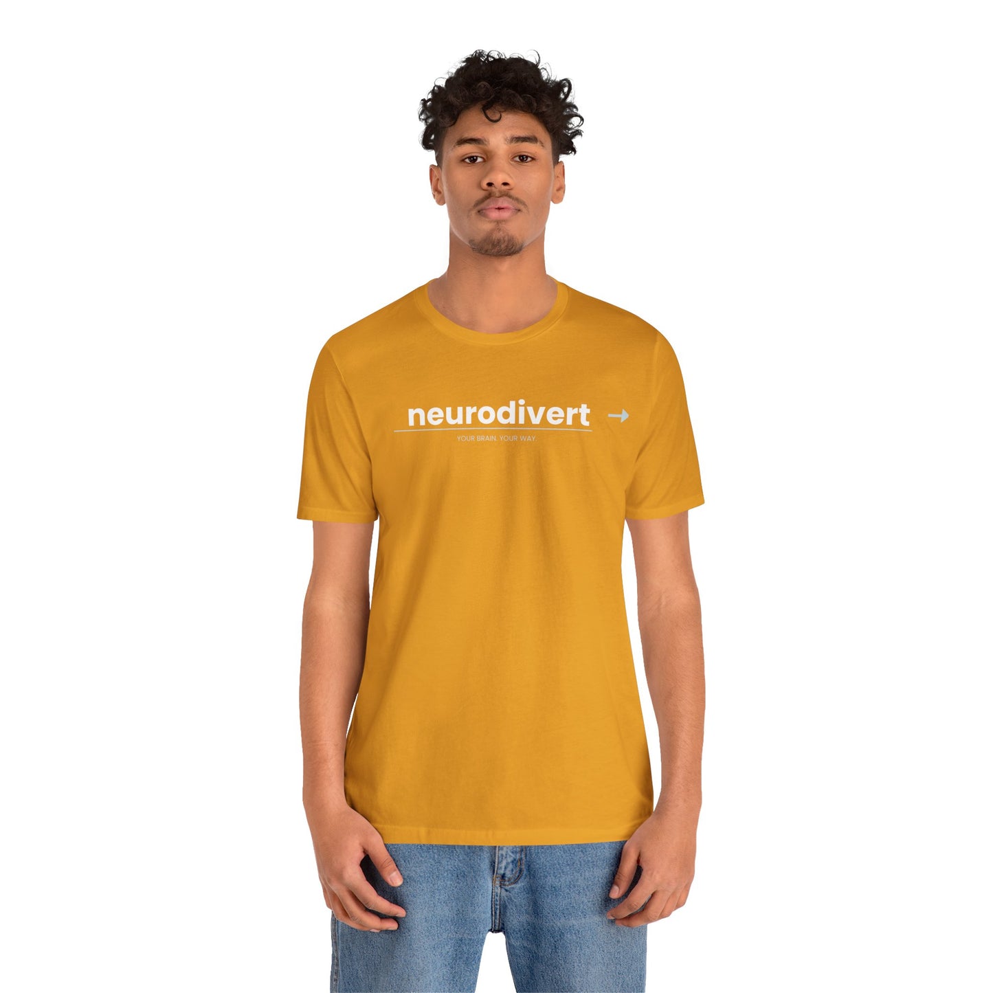Neurodivert T-Shirt | ADHD Pride Shirt | Neurodivergent Tee | Brain Wave