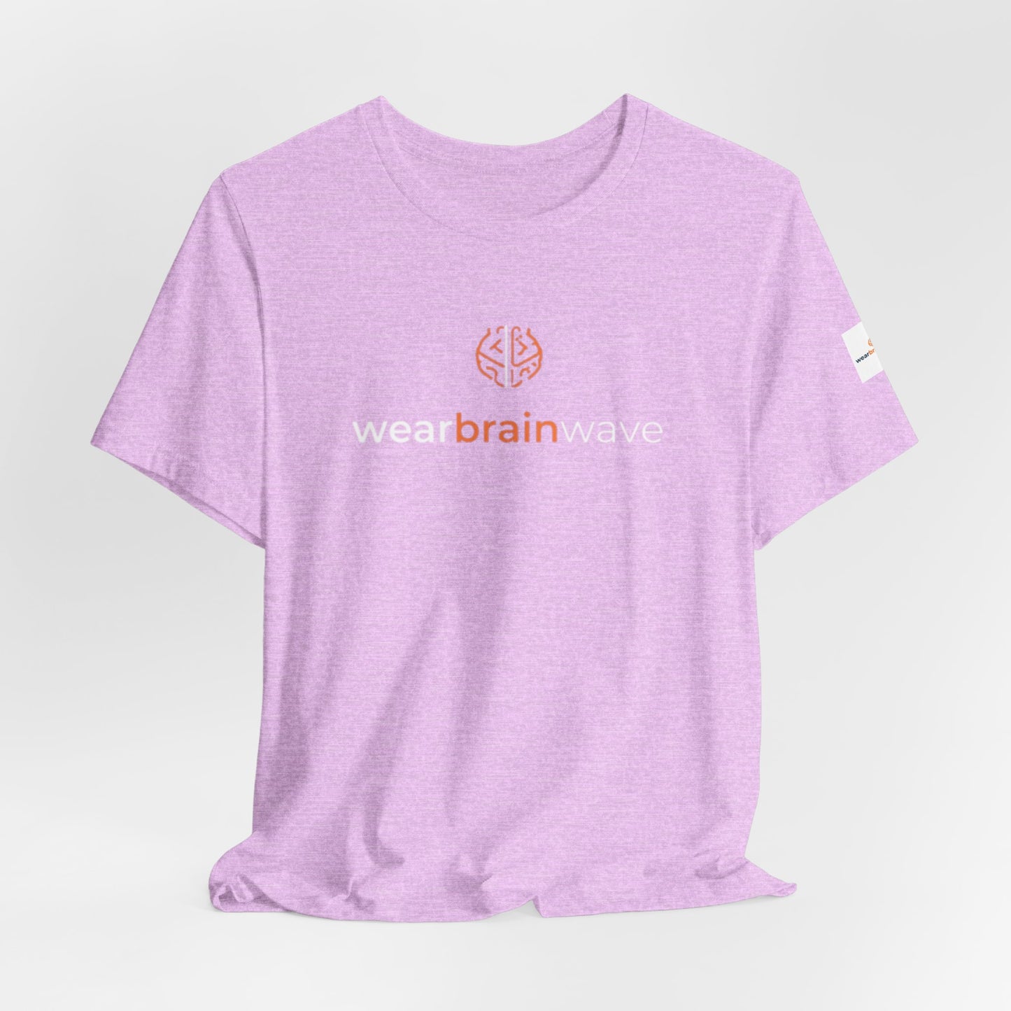 Neurodivergent Unisex T-Shirt, Modern Brainwave Logo Graphic