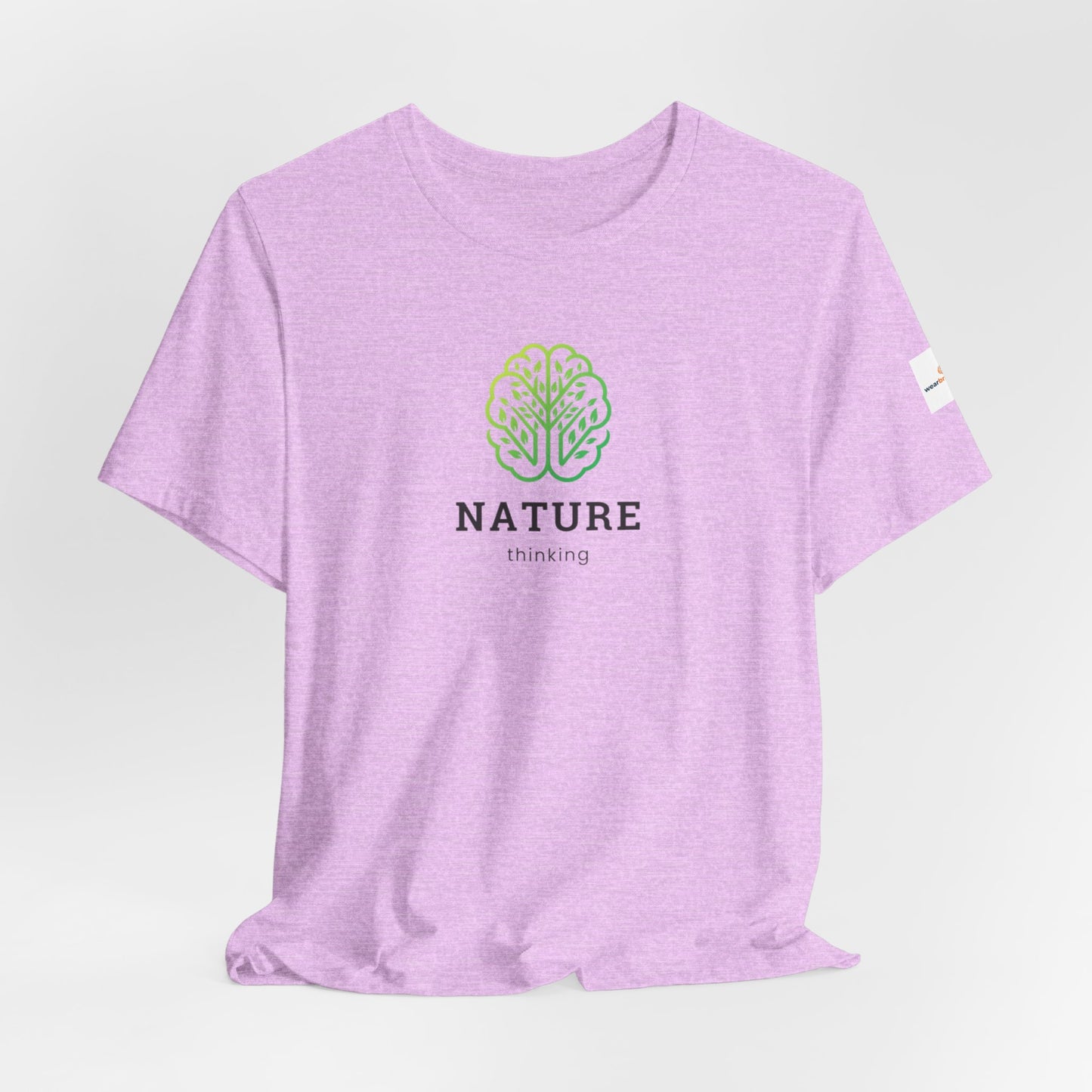 Neurodivergent Unisex T-Shirt, Nature Thinking Botanical Graphic