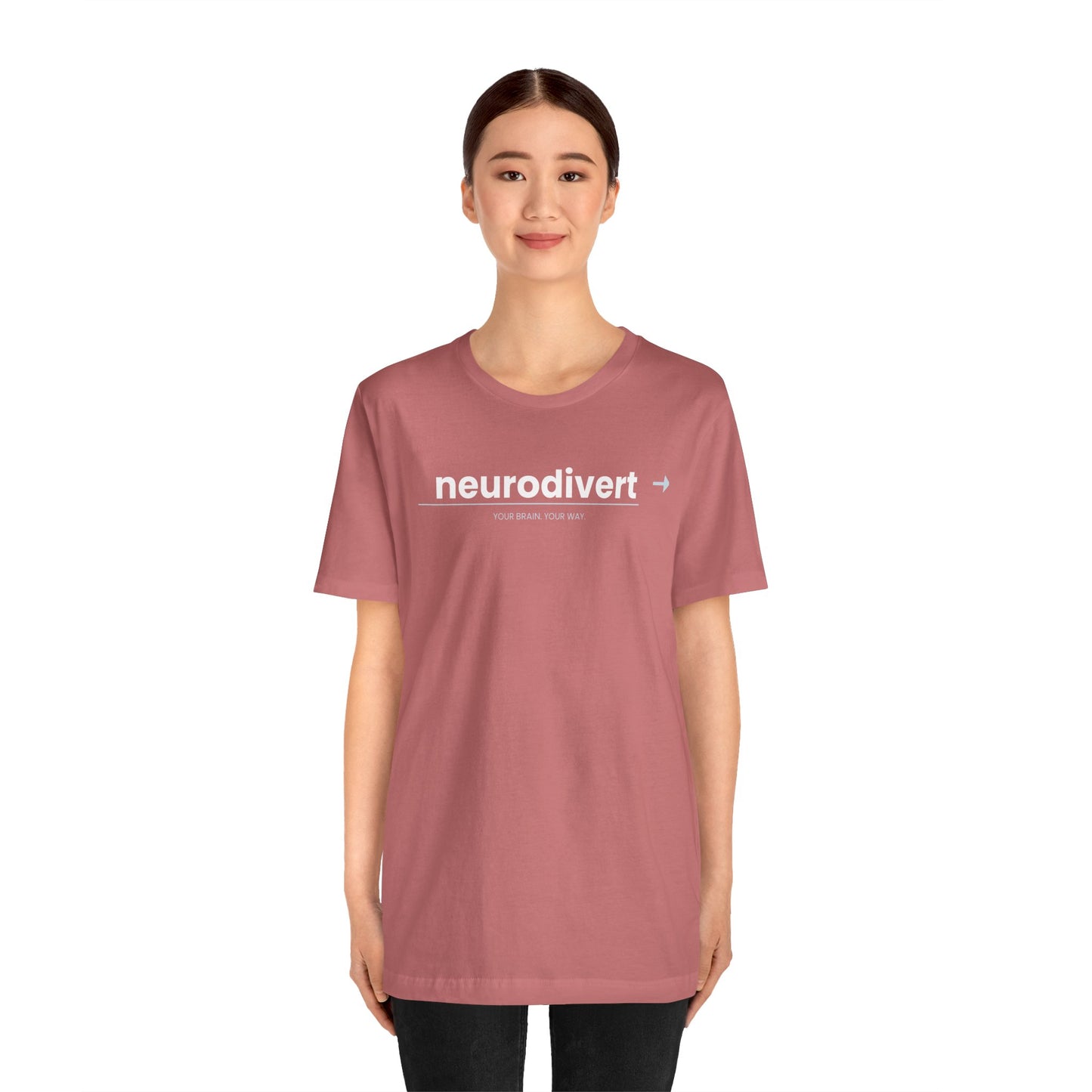 Neurodivert T-Shirt | ADHD Pride Shirt | Neurodivergent Tee | Brain Wave