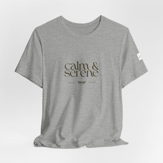 Neurodivergent Unisex T-Shirt, Calm and Serene Sensory Friendly Design