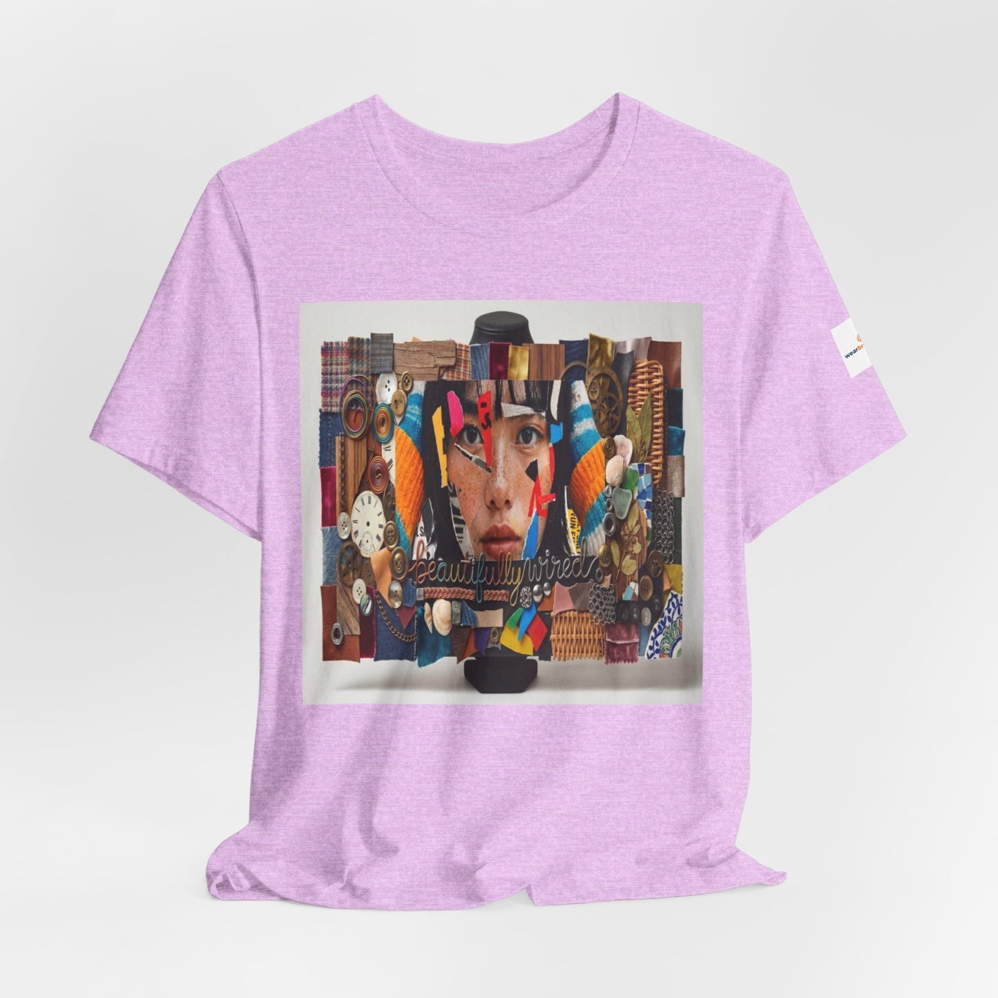 Neurodivergent Unisex T-Shirt, Beautifully Wired ADHD Affirmation