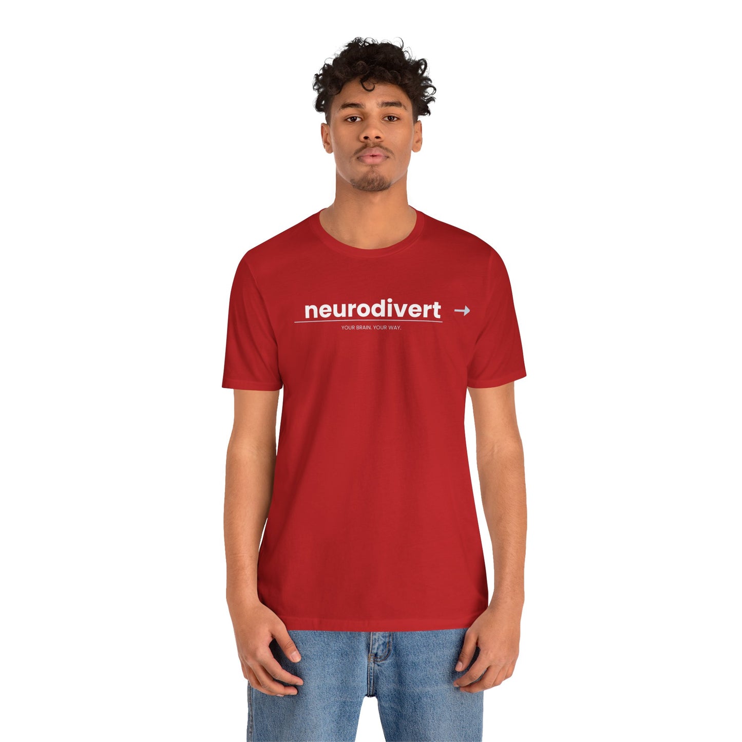 Neurodivert T-Shirt | ADHD Pride Shirt | Neurodivergent Tee | Brain Wave