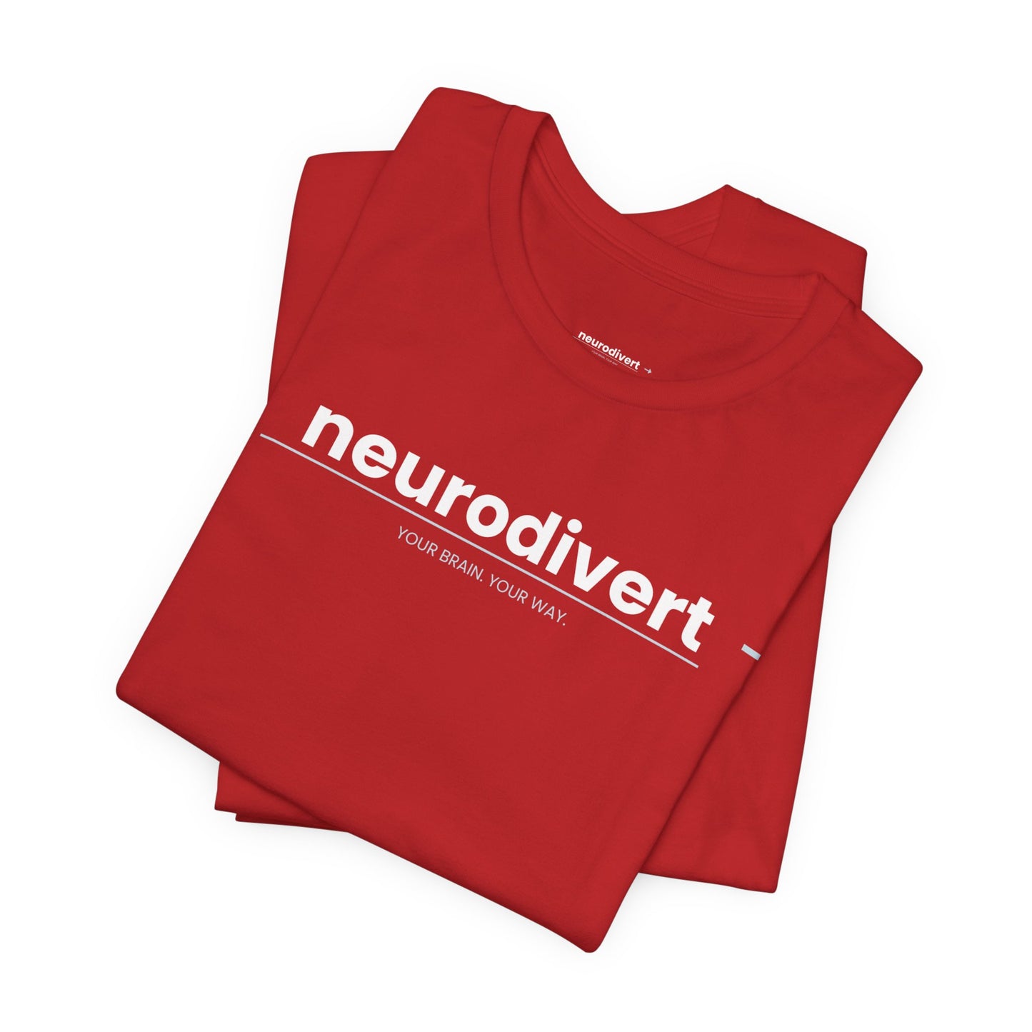 Neurodivert T-Shirt | ADHD Pride Shirt | Neurodivergent Tee | Brain Wave