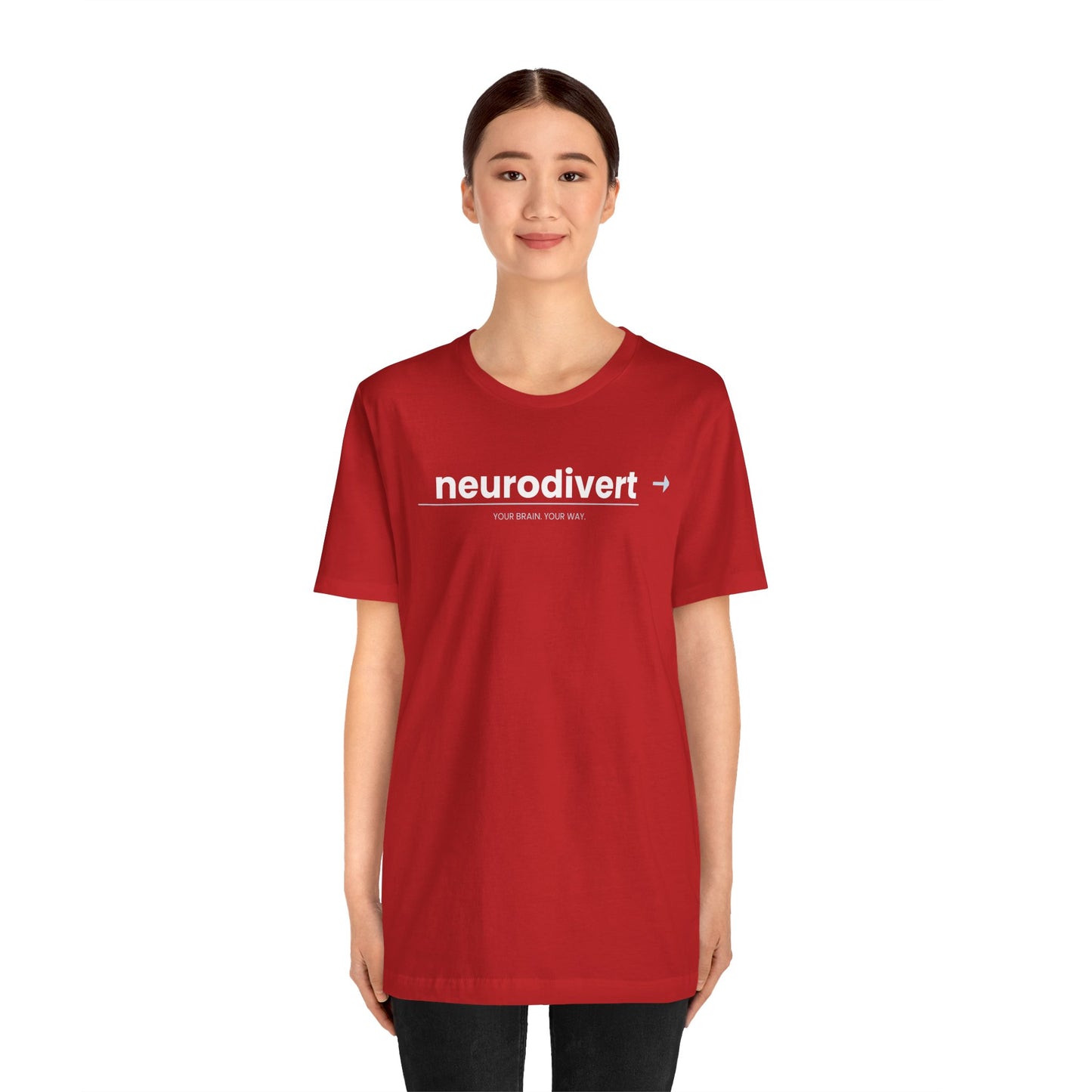 Neurodivert T-Shirt | ADHD Pride Shirt | Neurodivergent Tee | Brain Wave