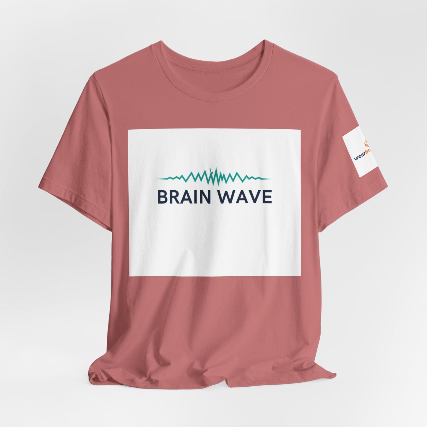 ADHD Unisex T-Shirt, Brain Wave Brain Noise Graphic Design