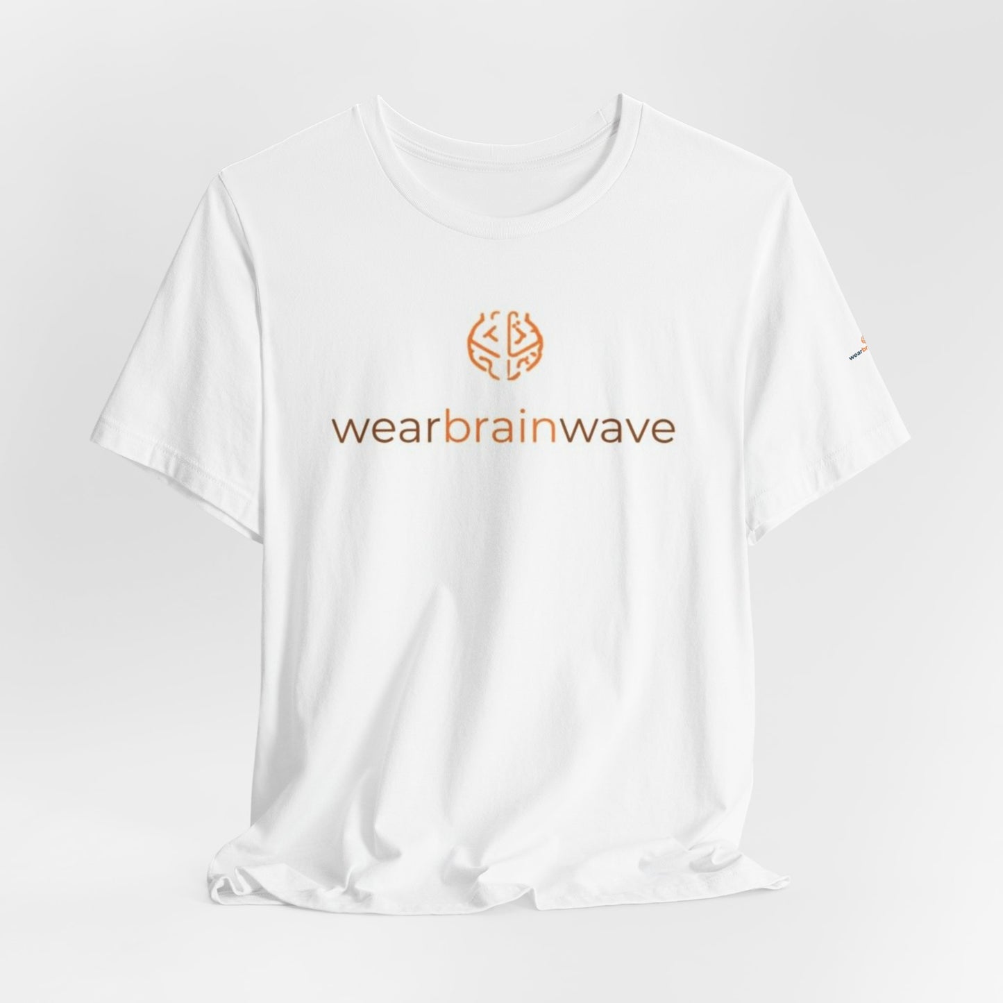 Neurodivergent Unisex T-Shirt, Modern Brainwave Logo Graphic