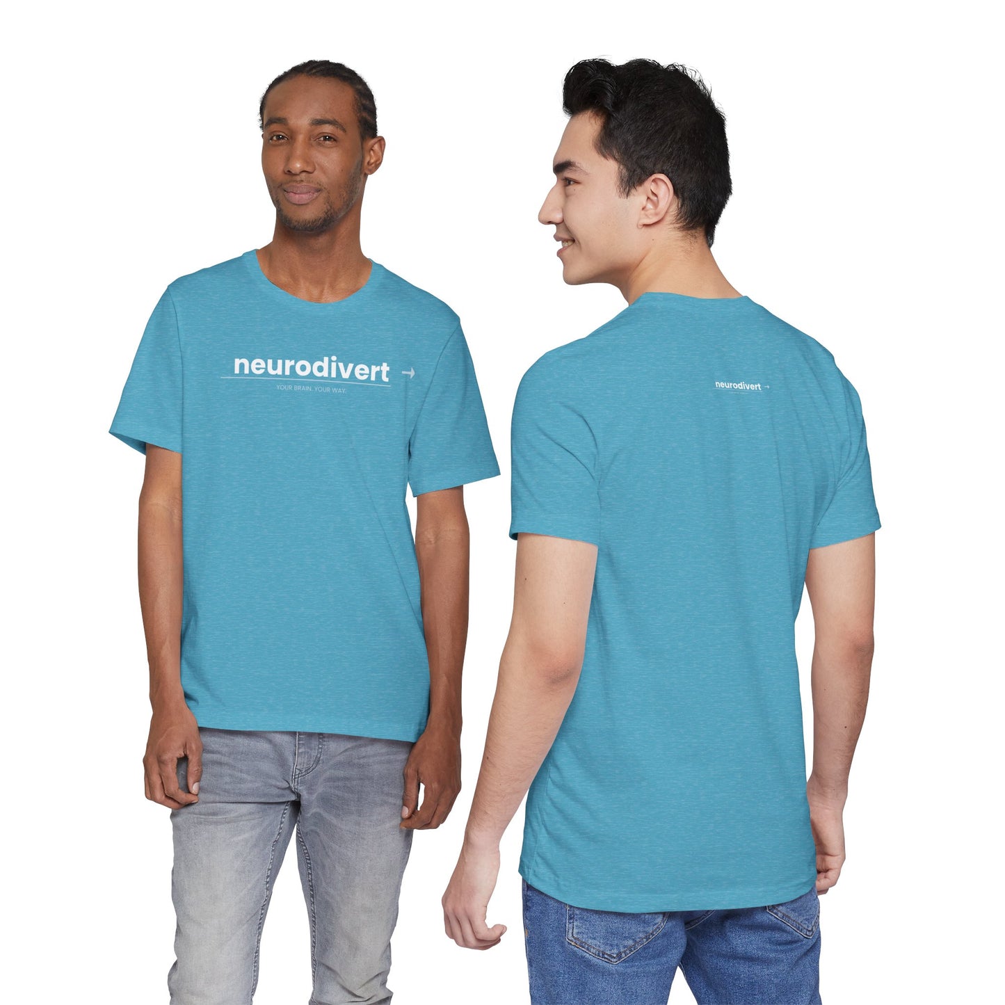 Neurodivert T-Shirt | ADHD Pride Shirt | Neurodivergent Tee | Brain Wave