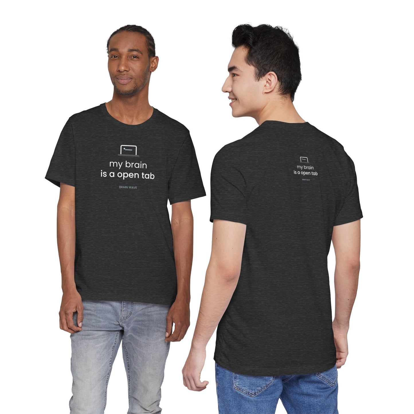 My Brain Is an Open Tab T-Shirt | ADHD Shirt | Funny Neurodivergent Tee | Brain Wave