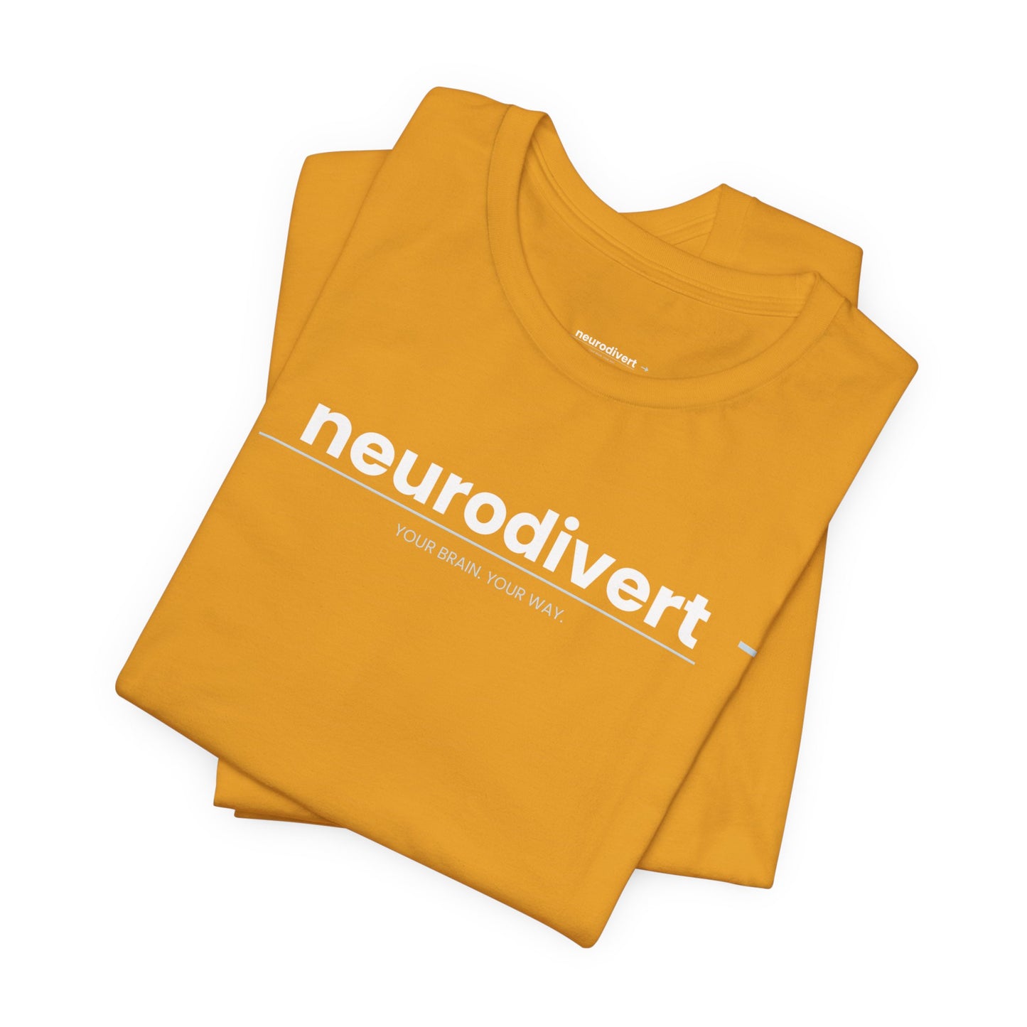 Neurodivert T-Shirt | ADHD Pride Shirt | Neurodivergent Tee | Brain Wave