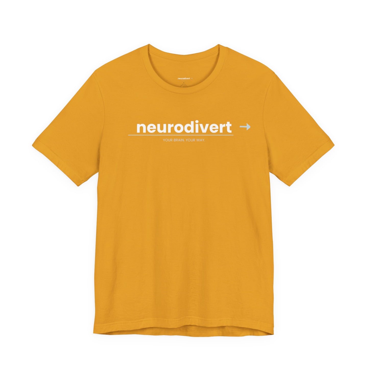 Neurodivert T-Shirt | ADHD Pride Shirt | Neurodivergent Tee | Brain Wave
