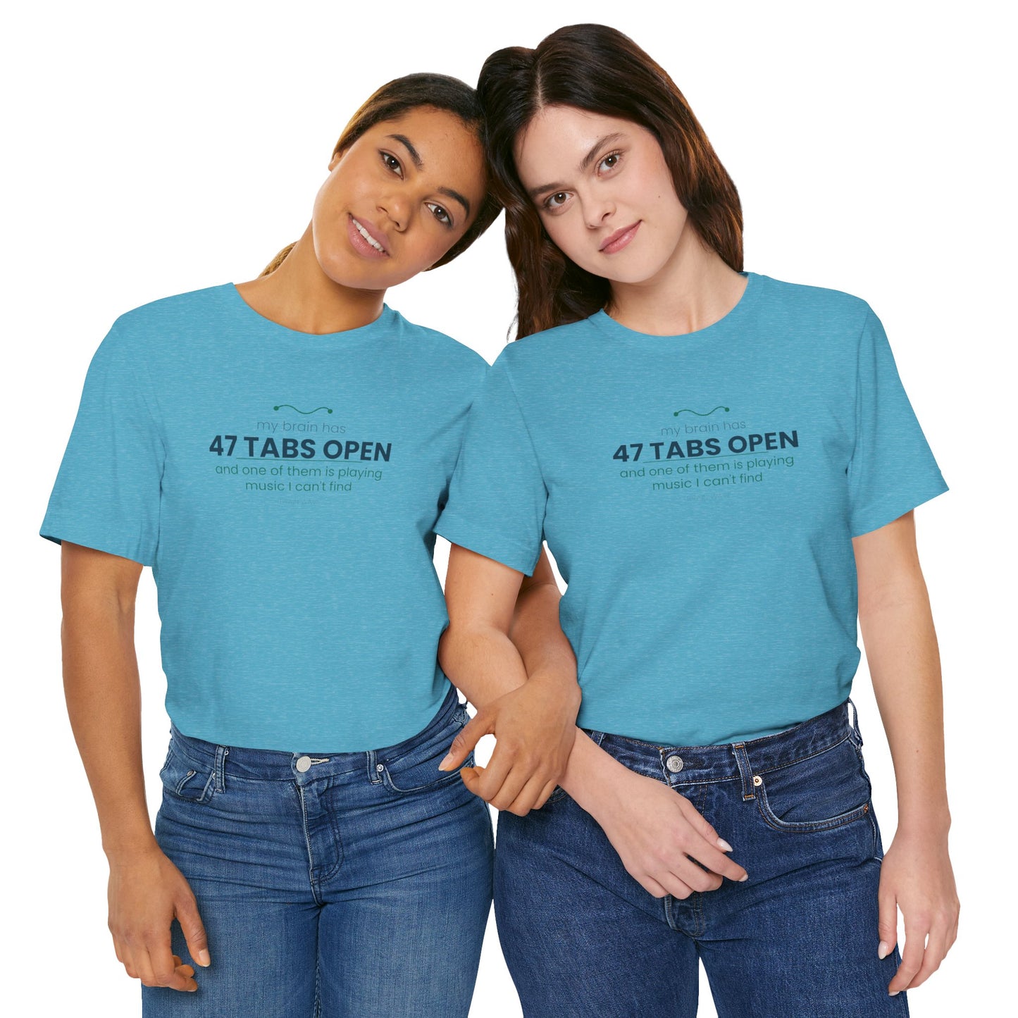 Neurospicy ADHD Graphic Tee | Funny Neurodivergent Shirt | Brain Wave