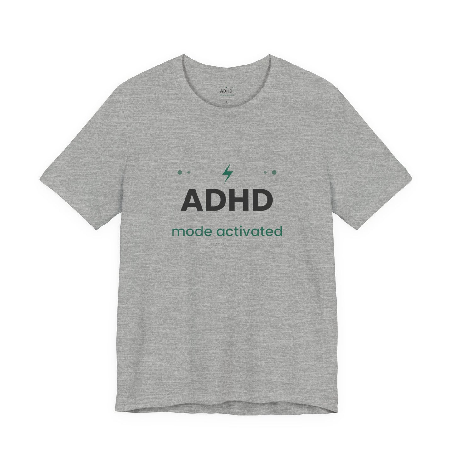 ADHD Mode Activated T-Shirt | Funny ADHD Shirt | Neurodivergent Tee | Brain Wave