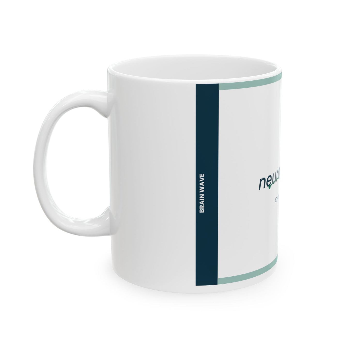 Neurodiversity ADHD Coffee Mug | Neurospicy Mug | Neurodivergent Gift | Brain Wave