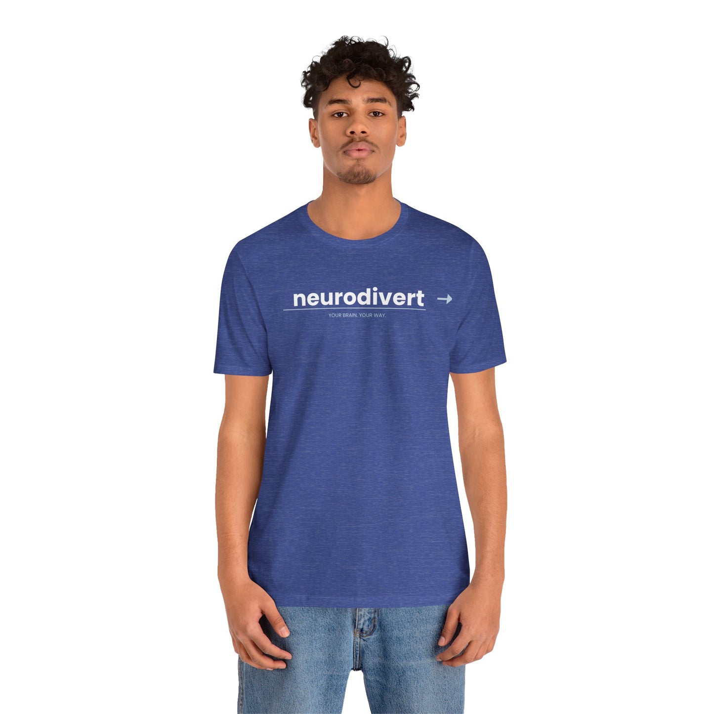Neurodivert T-Shirt | ADHD Pride Shirt | Neurodivergent Tee | Brain Wave