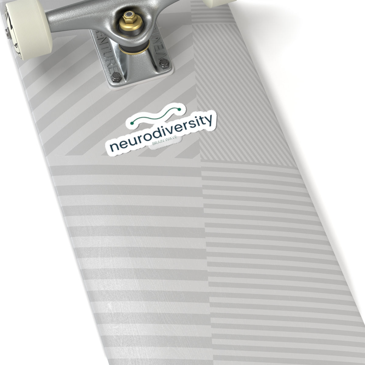 Neurodiversity ADHD Sticker | Neurospicy Vinyl Sticker | Neurodivergent Gift | Brain Wave