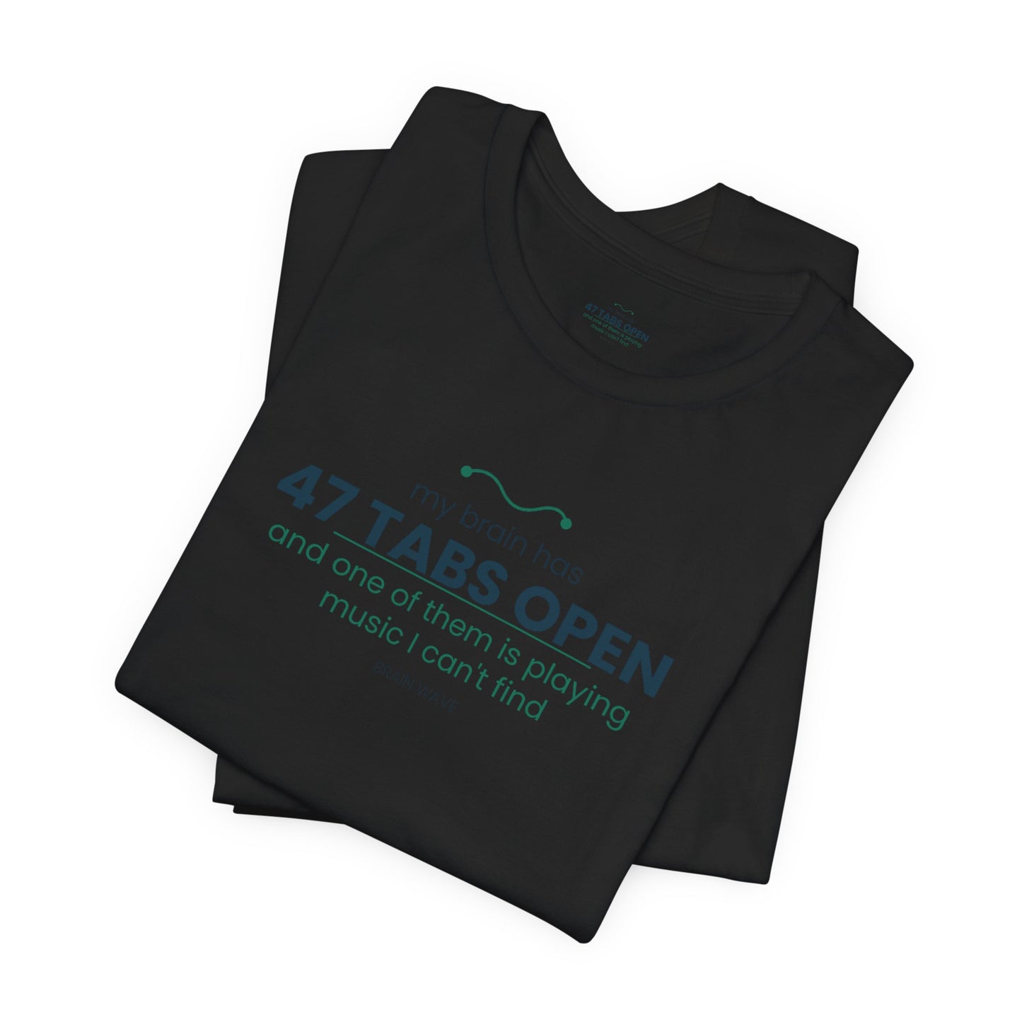 Neurospicy ADHD Graphic Tee | Funny Neurodivergent Shirt | Brain Wave