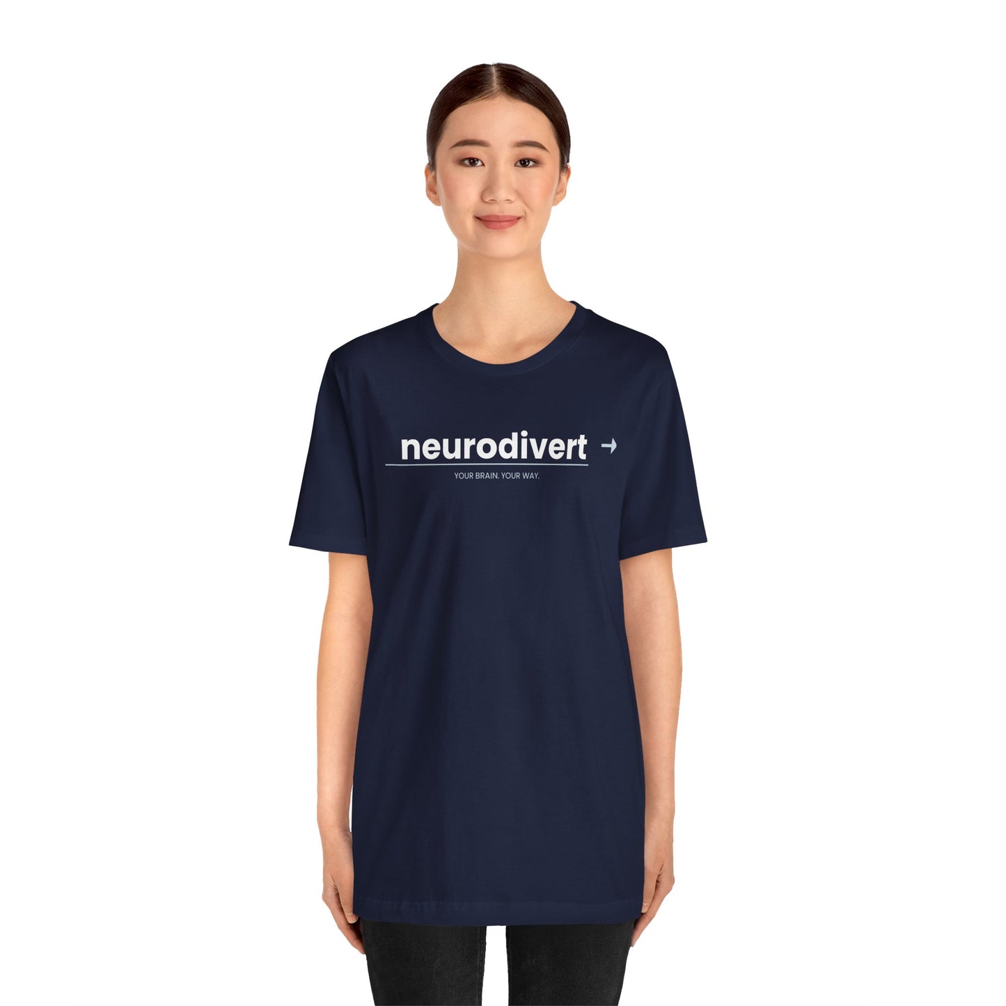 Neurodivert T-Shirt | ADHD Pride Shirt | Neurodivergent Tee | Brain Wave