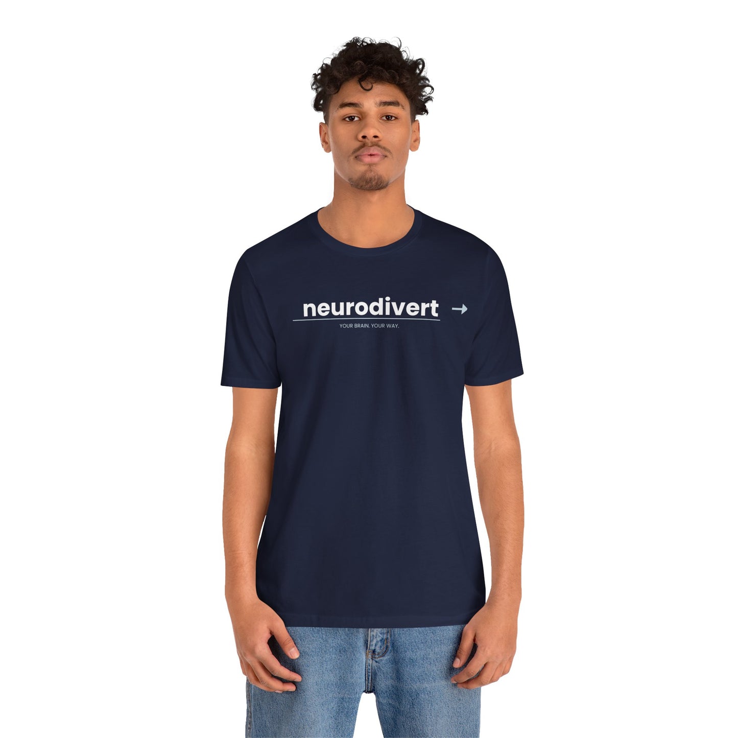 Neurodivert T-Shirt | ADHD Pride Shirt | Neurodivergent Tee | Brain Wave
