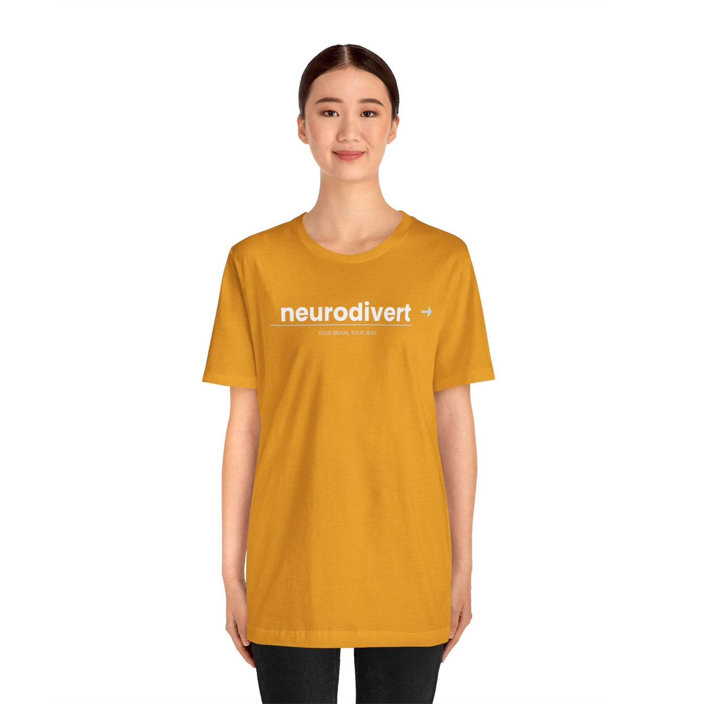 Neurodivert T-Shirt | ADHD Pride Shirt | Neurodivergent Tee | Brain Wave