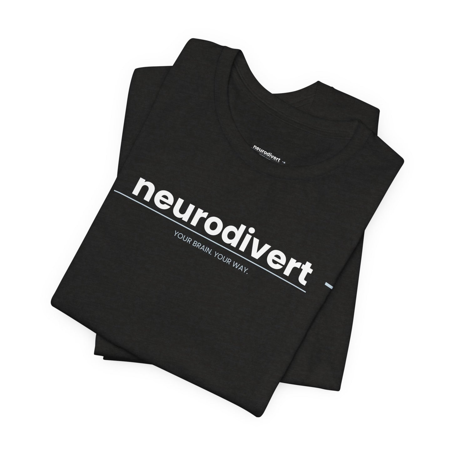 Neurodivert T-Shirt | ADHD Pride Shirt | Neurodivergent Tee | Brain Wave