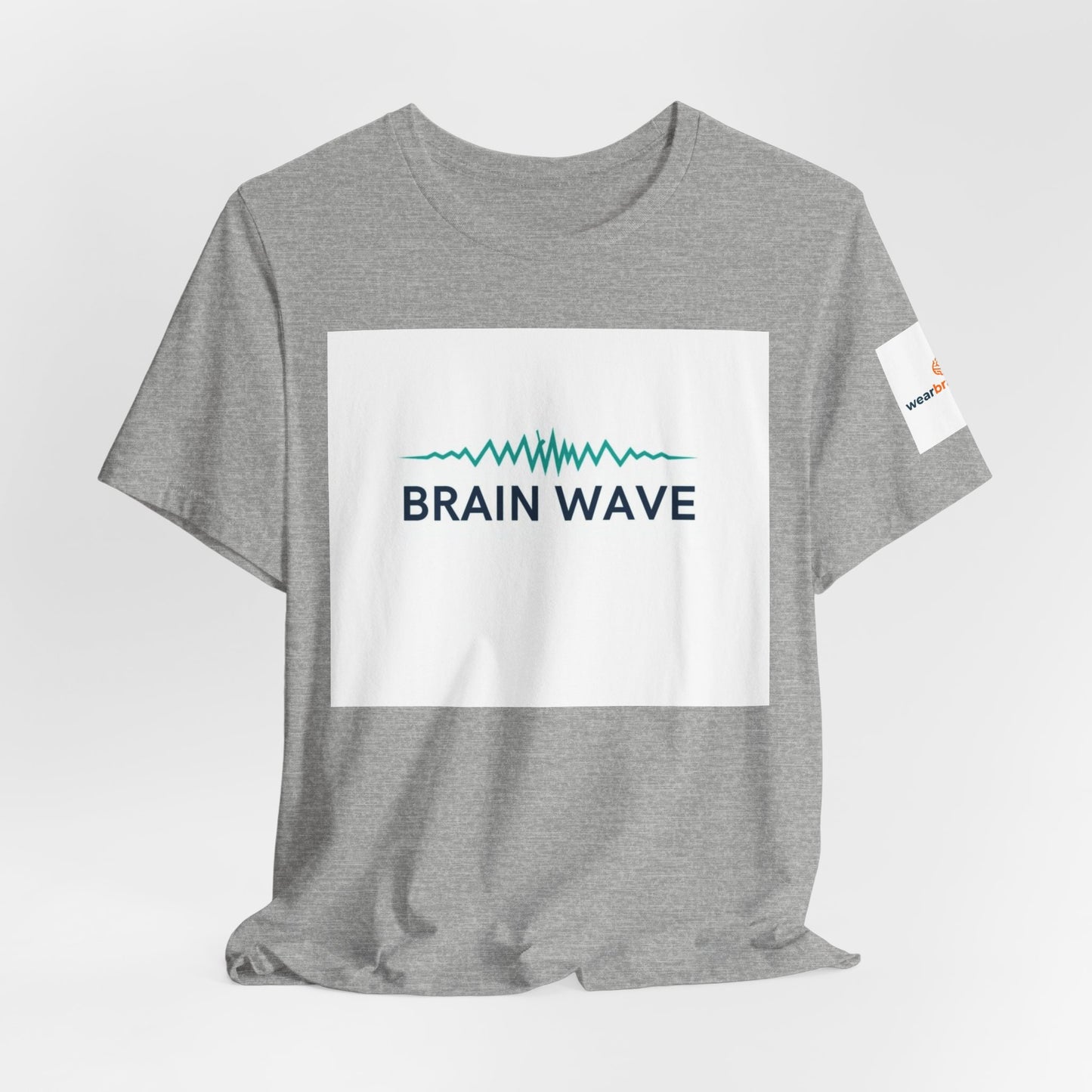 ADHD Unisex T-Shirt, Brain Wave Brain Noise Graphic Design
