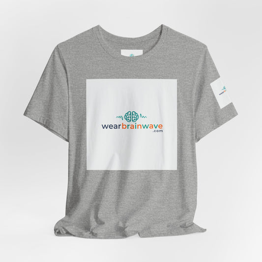 Neurodivergent Unisex T-Shirt, Wear BrainWave Logo Tech Graphic